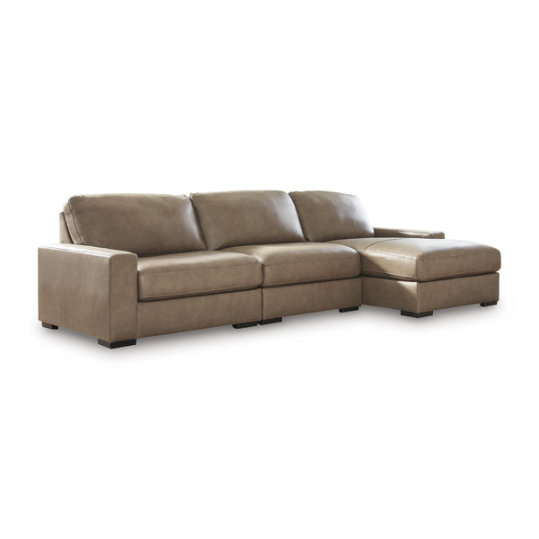 Benchcraft Veronella 76106S6 3 pc Sectional with Chaise
