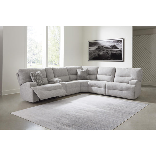 Signature Design by Ashley Acklen Place 93605S9 6 pc Power Reclining Sectional