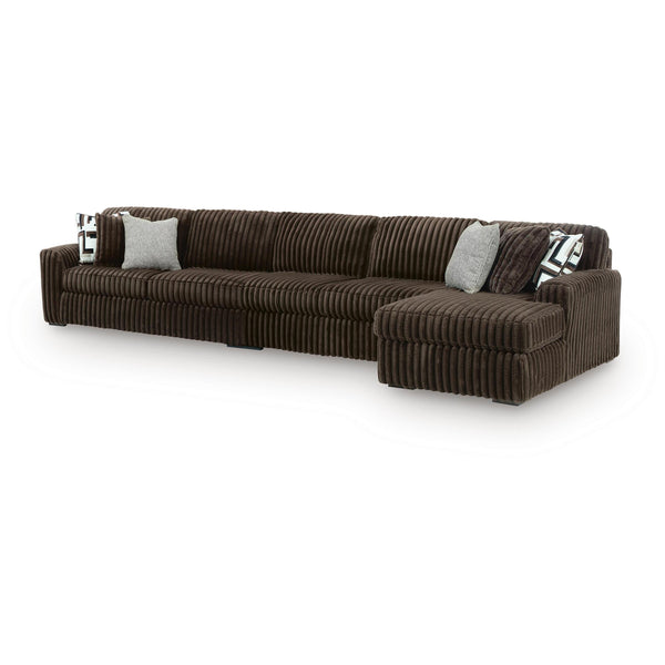 Signature Design by Ashley Midnight-Madness 98104S9 3 pc Sectional with Chaise