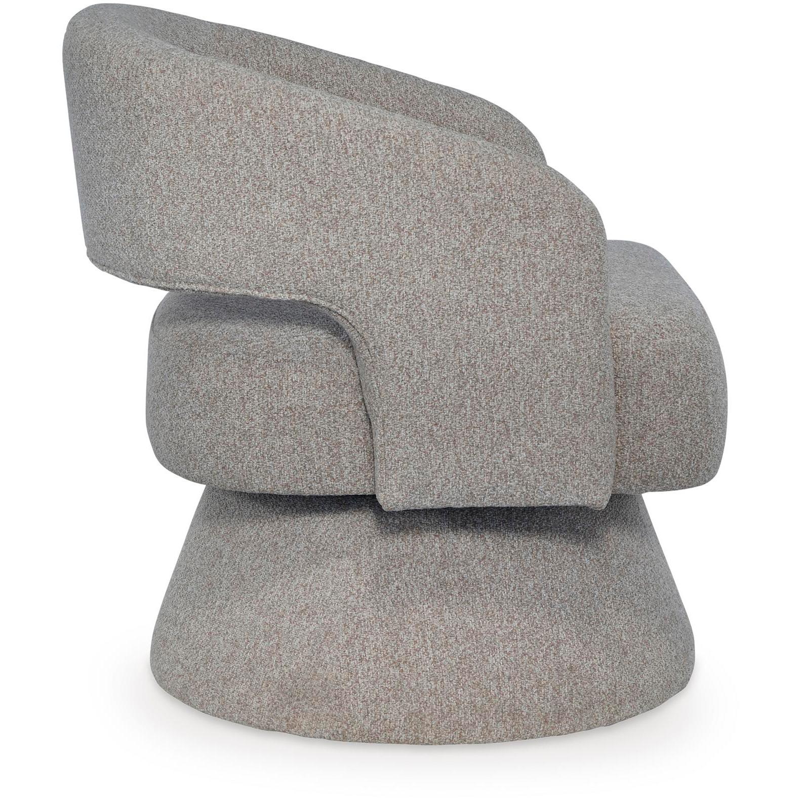 Signature Design by Ashley Nashkins A3000757 Swivel Accent Chair IMAGE 3