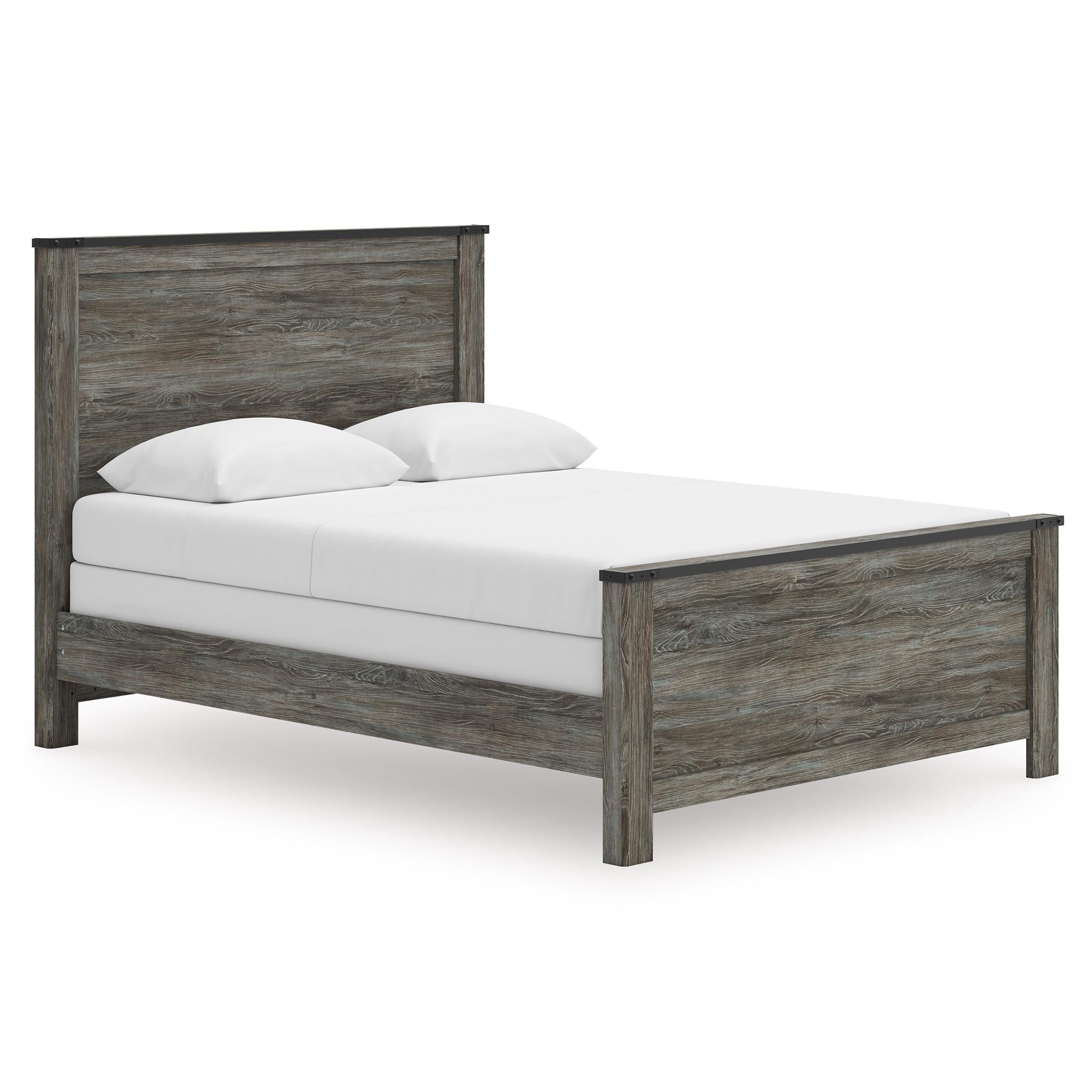  Size_Queen --  Frandern B4480B21 Queen Panel Bed IMAGE 1