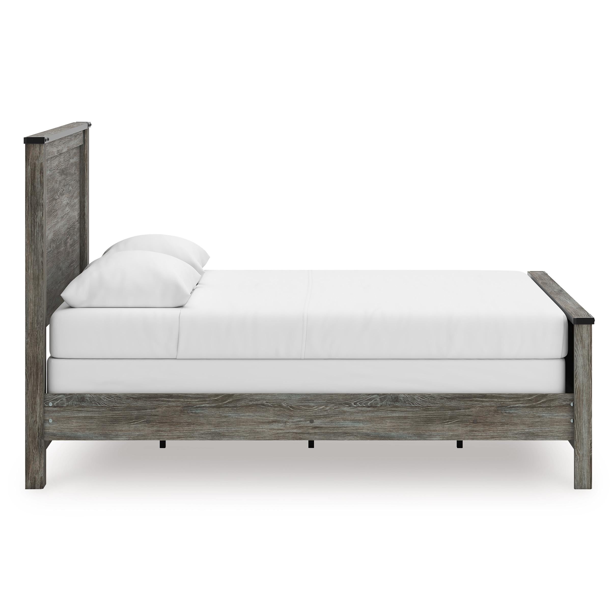  Size_Queen --  Frandern B4480B21 Queen Panel Bed IMAGE 3