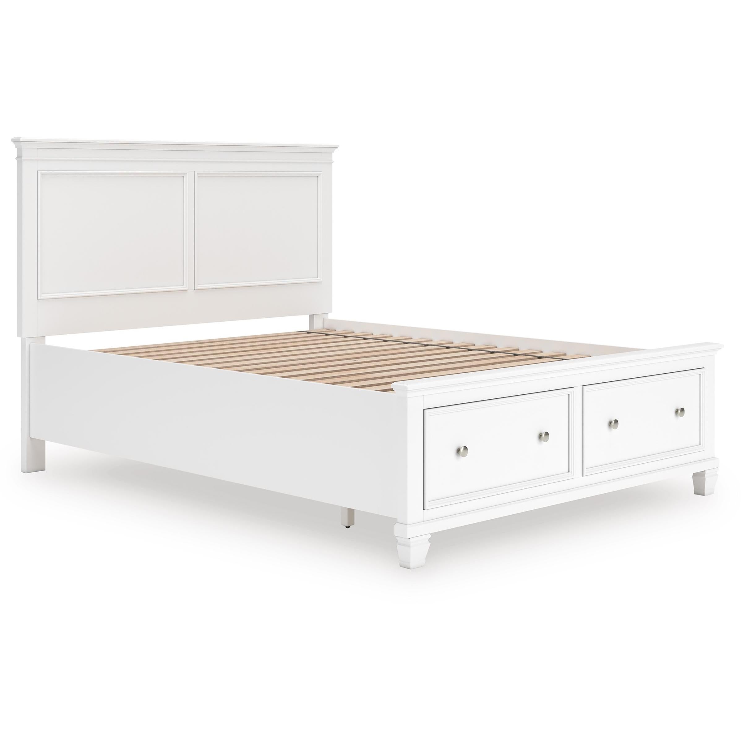  Size_Queen --  Fortman B680B20 Queen Panel Storage Bed IMAGE 6
