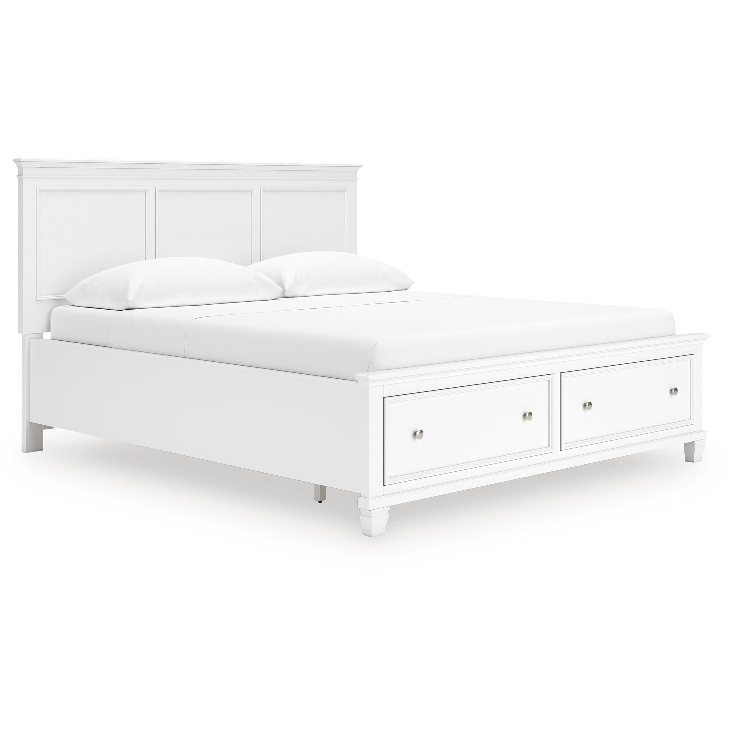  Size_California King --  Fortman B680B23 California King Panel Storage Bed IMAGE 1
