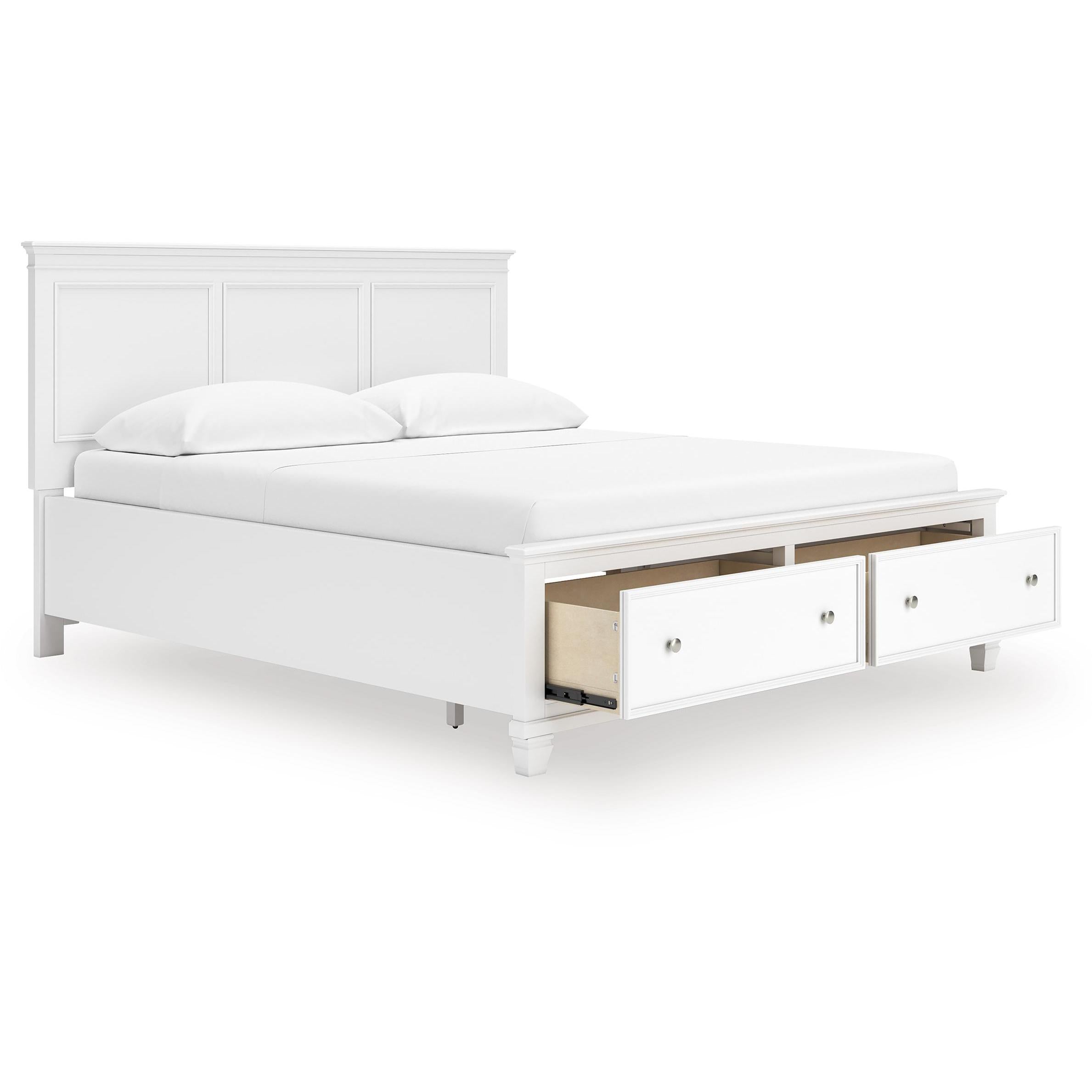  Size_California King --  Fortman B680B23 California King Panel Storage Bed IMAGE 2