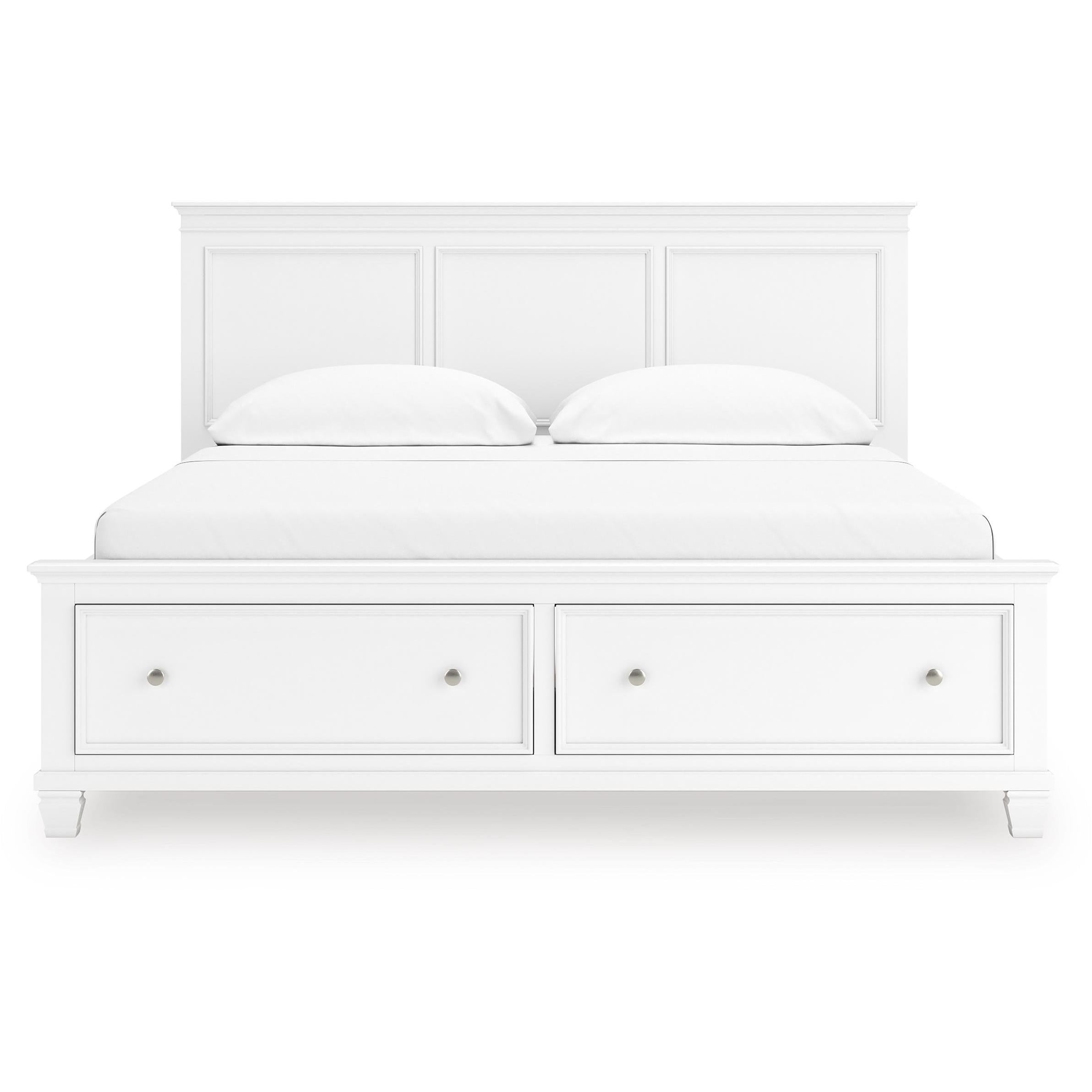  Size_California King --  Fortman B680B23 California King Panel Storage Bed IMAGE 3