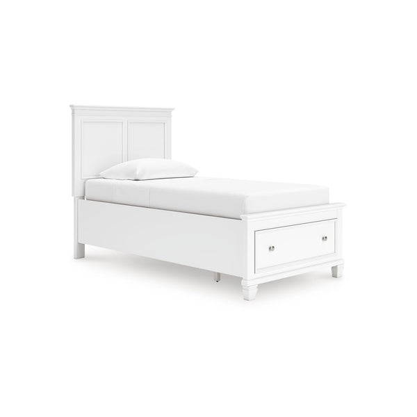 Signature Design by Ashley Fortman B680B24 Twin Panel Storage Bed