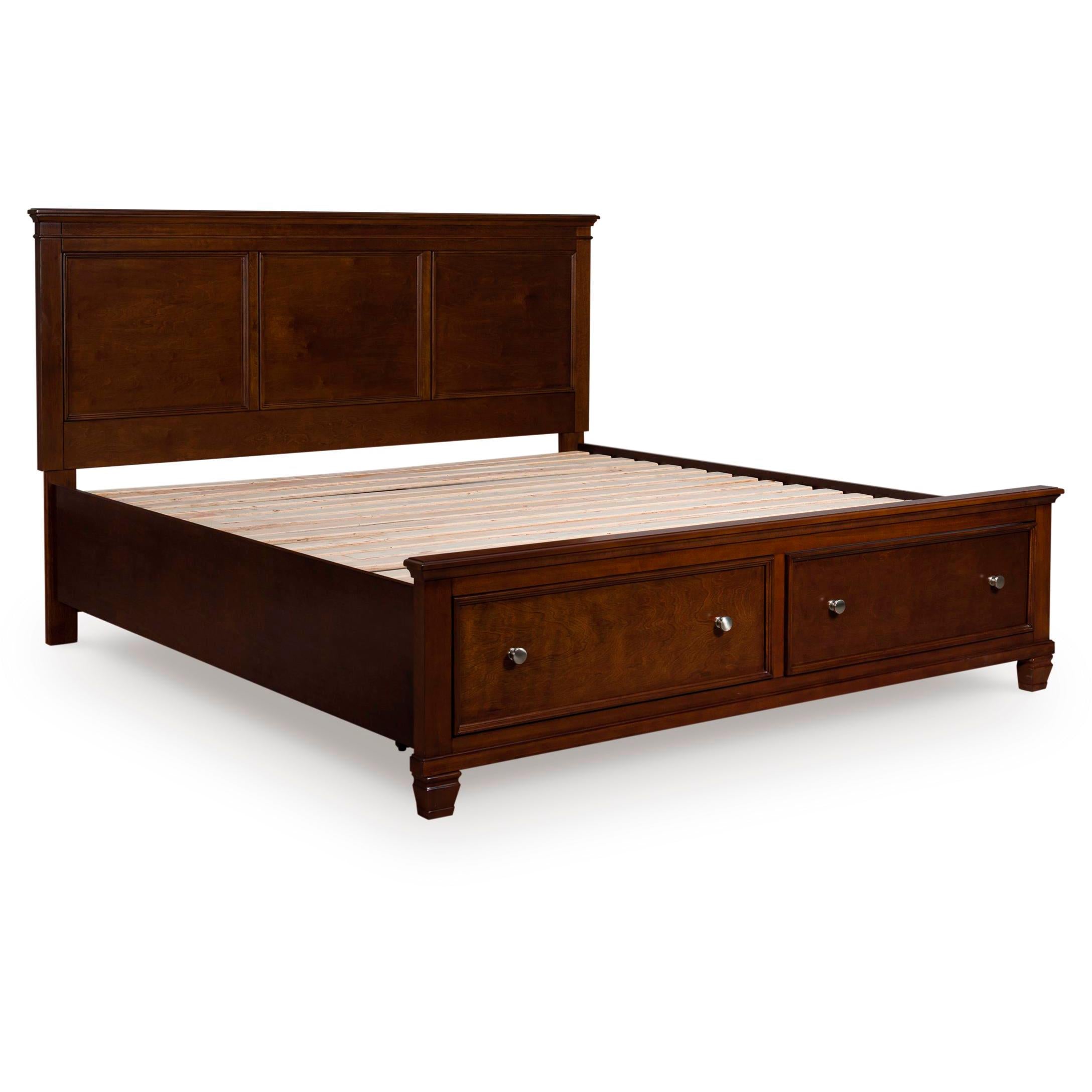  Size_King --  Danabrin B685B18 King Panel Storage Bed IMAGE 1