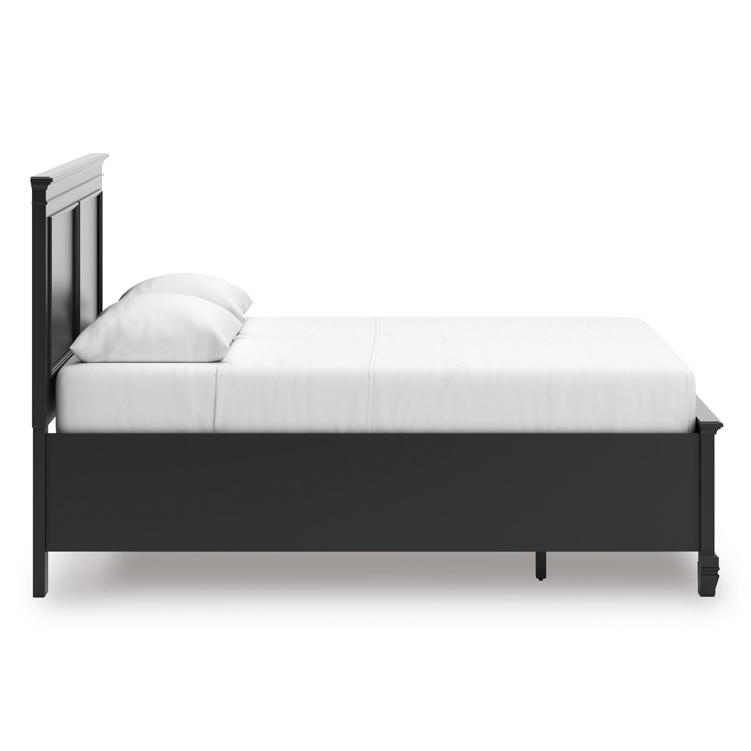  Size_Queen --  Lanolee B687B17 Queen Panel Storage Bed IMAGE 4