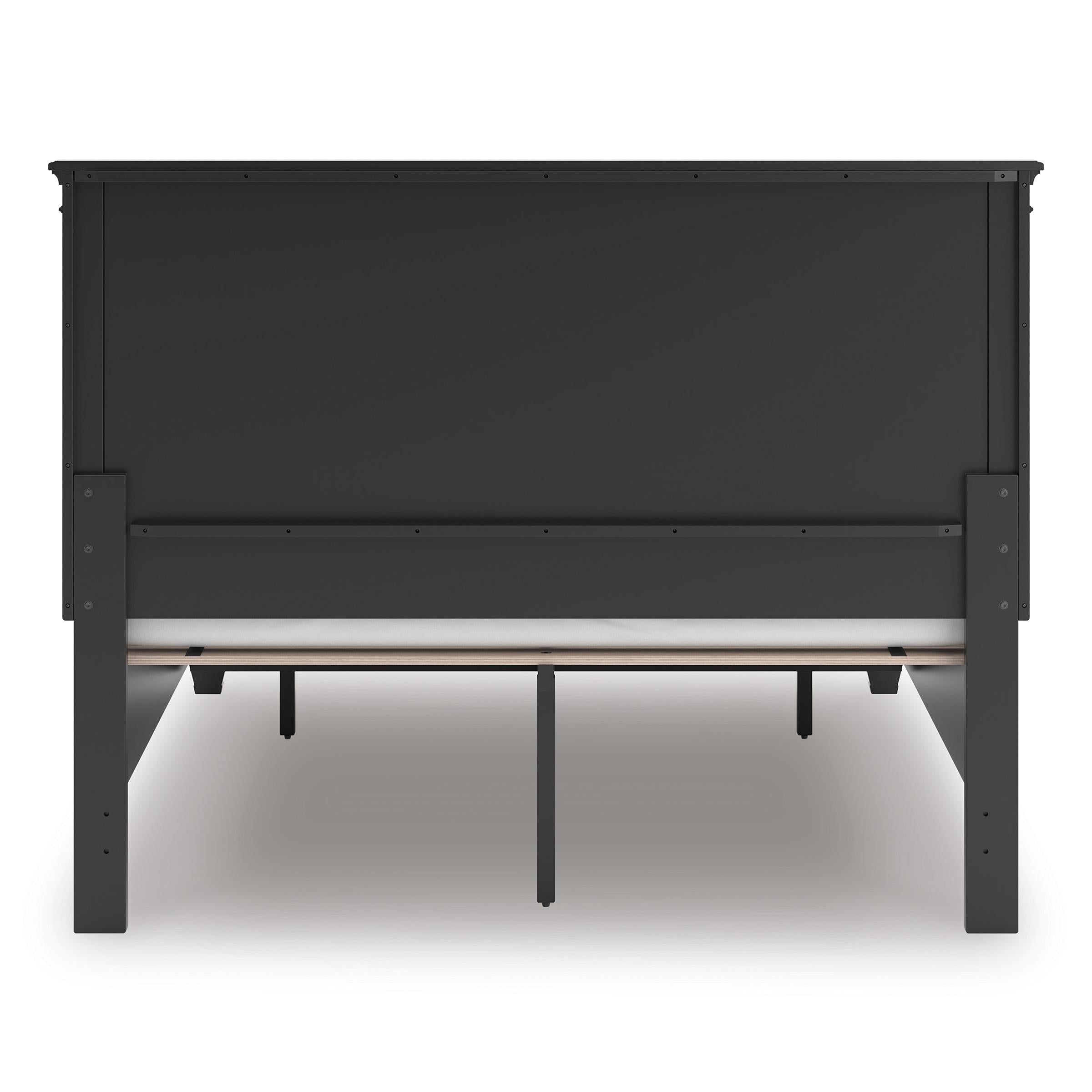  Size_Queen --  Lanolee B687B17 Queen Panel Storage Bed IMAGE 5