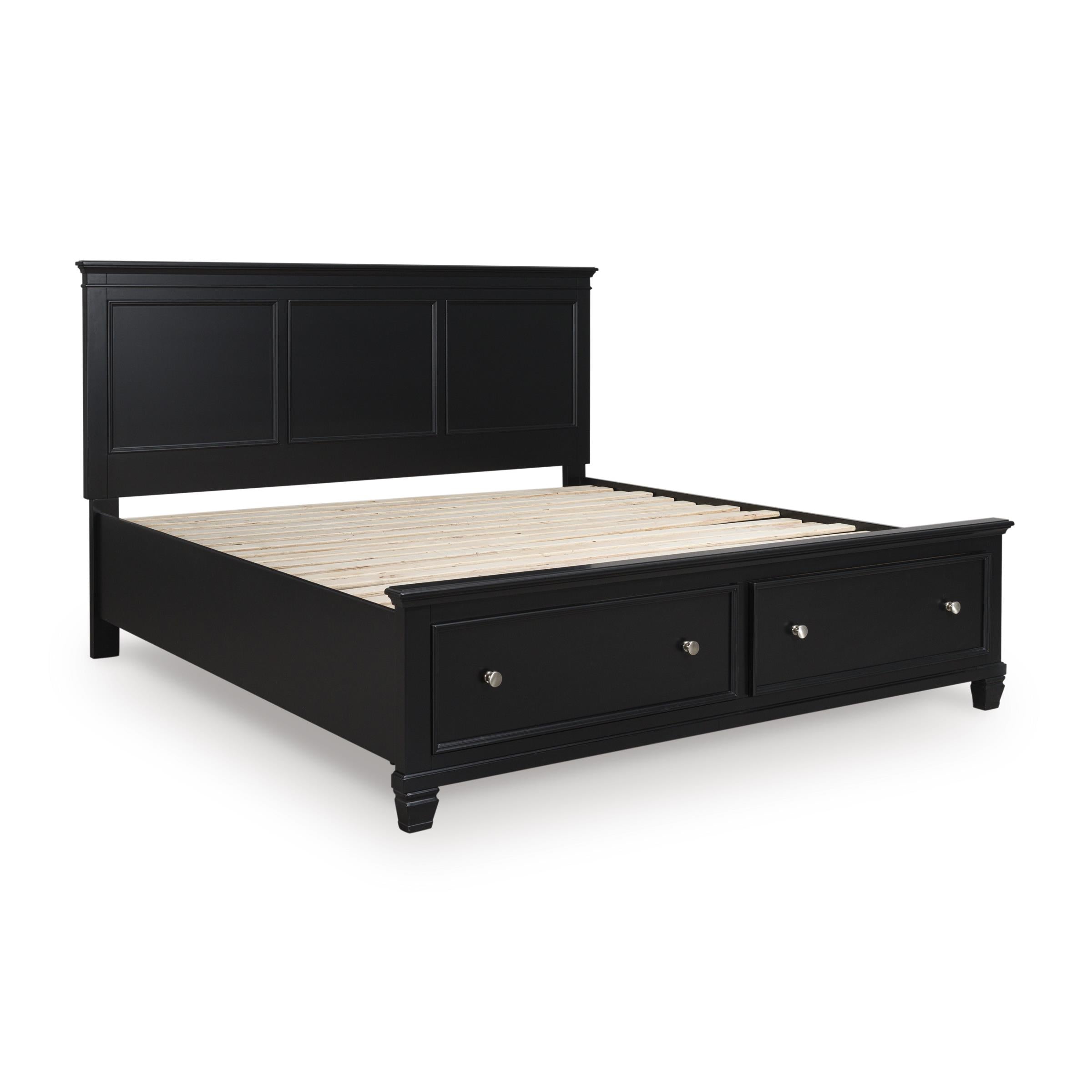  Size_King --  Lanolee B687B19 King Panel Storage Bed IMAGE 6