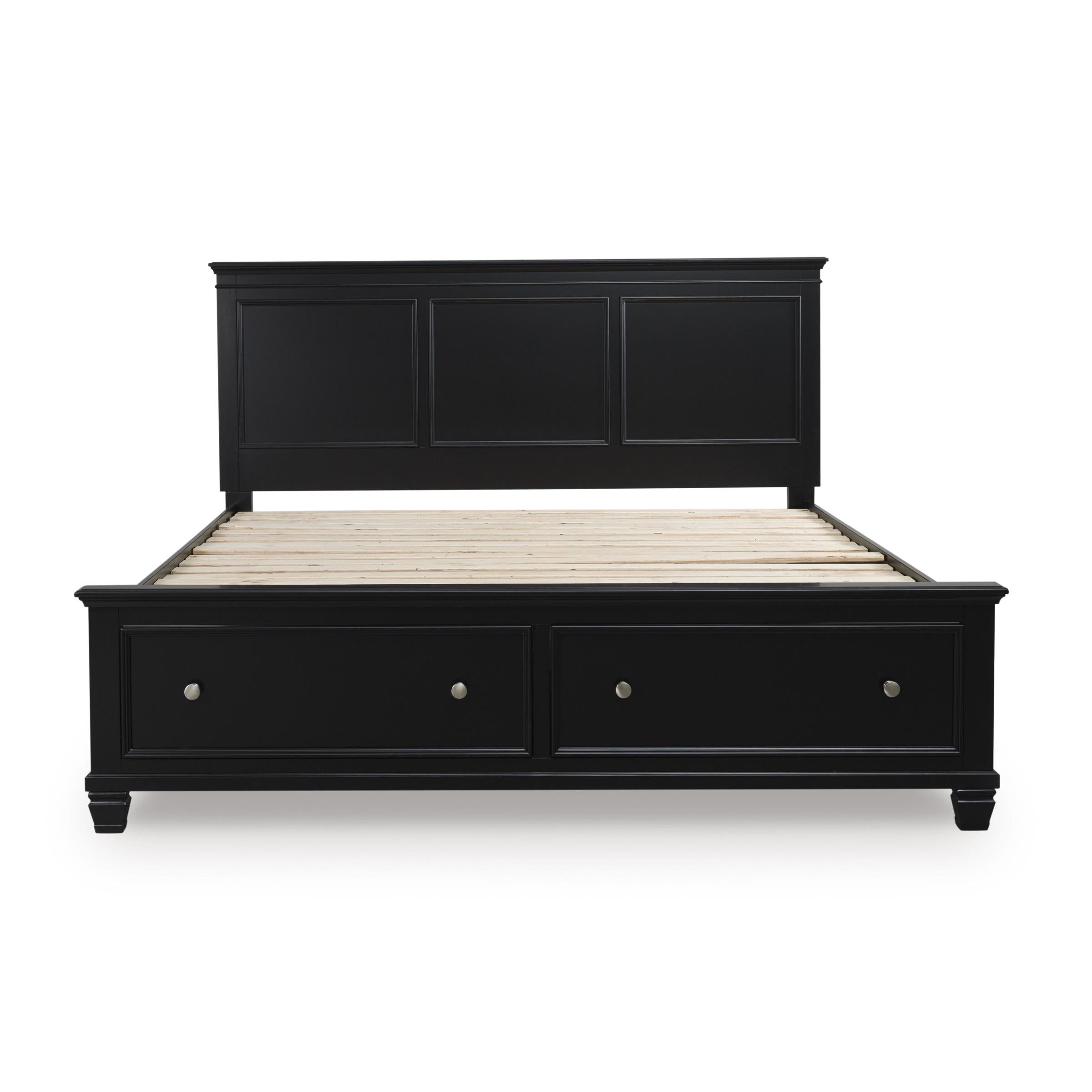  Size_King --  Lanolee B687B19 King Panel Storage Bed IMAGE 8