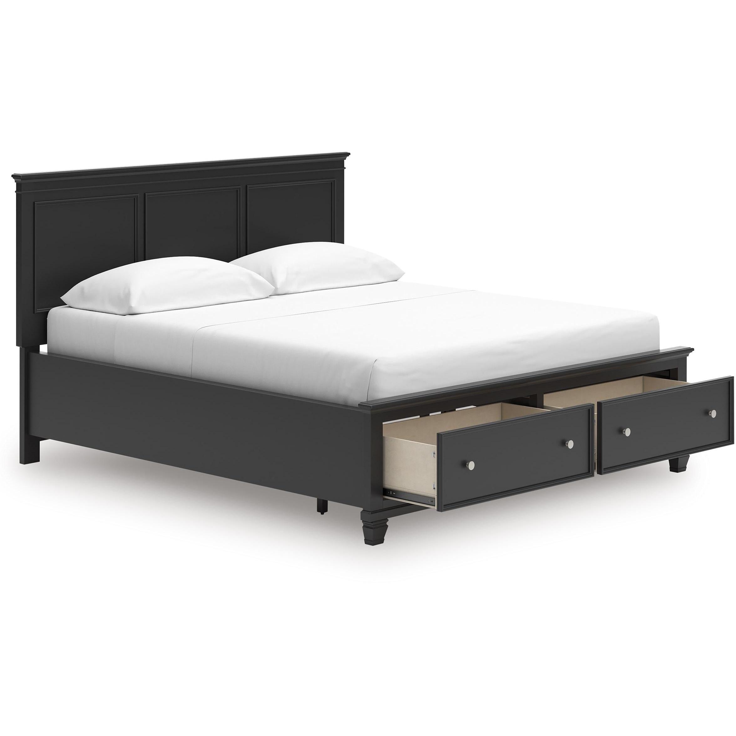  Size_California King --  Lanolee B687B20 California King Panel Storage Bed IMAGE 2