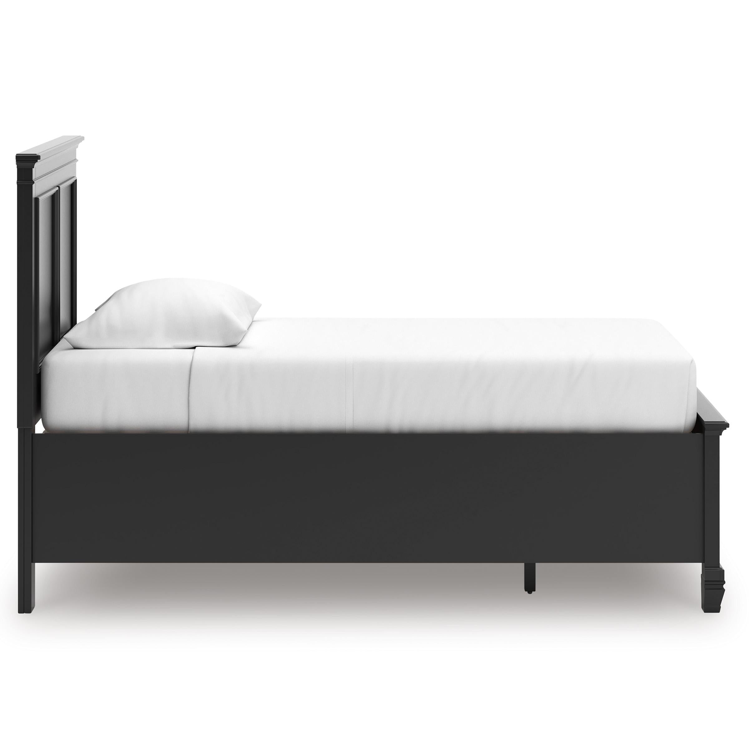  Size_Twin --  Signature Design by Ashley Lanolee Panel Bed with Storage IMAGE 4