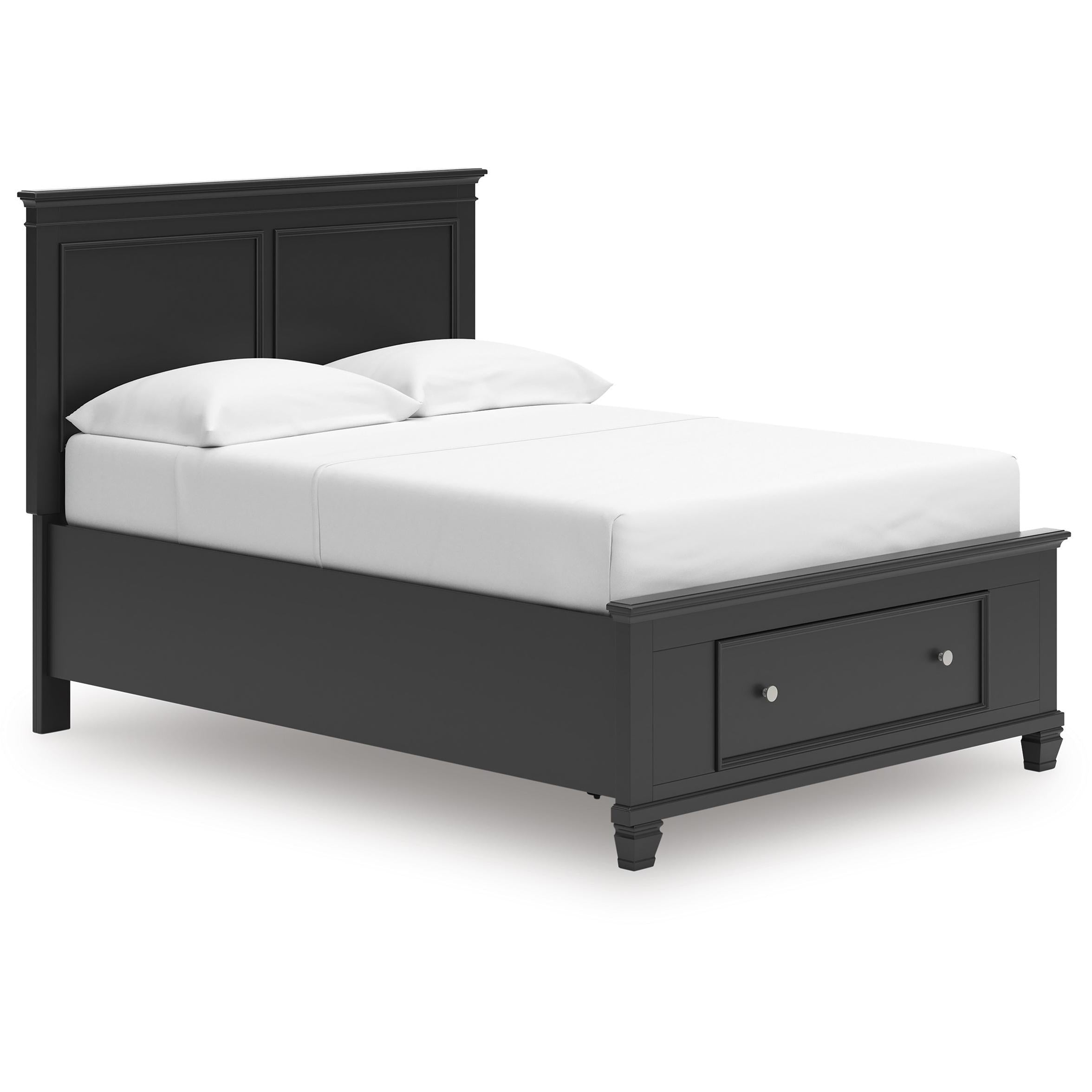  Size_Full --  Lanolee B687B22 Full Panel Storage Bed IMAGE 1