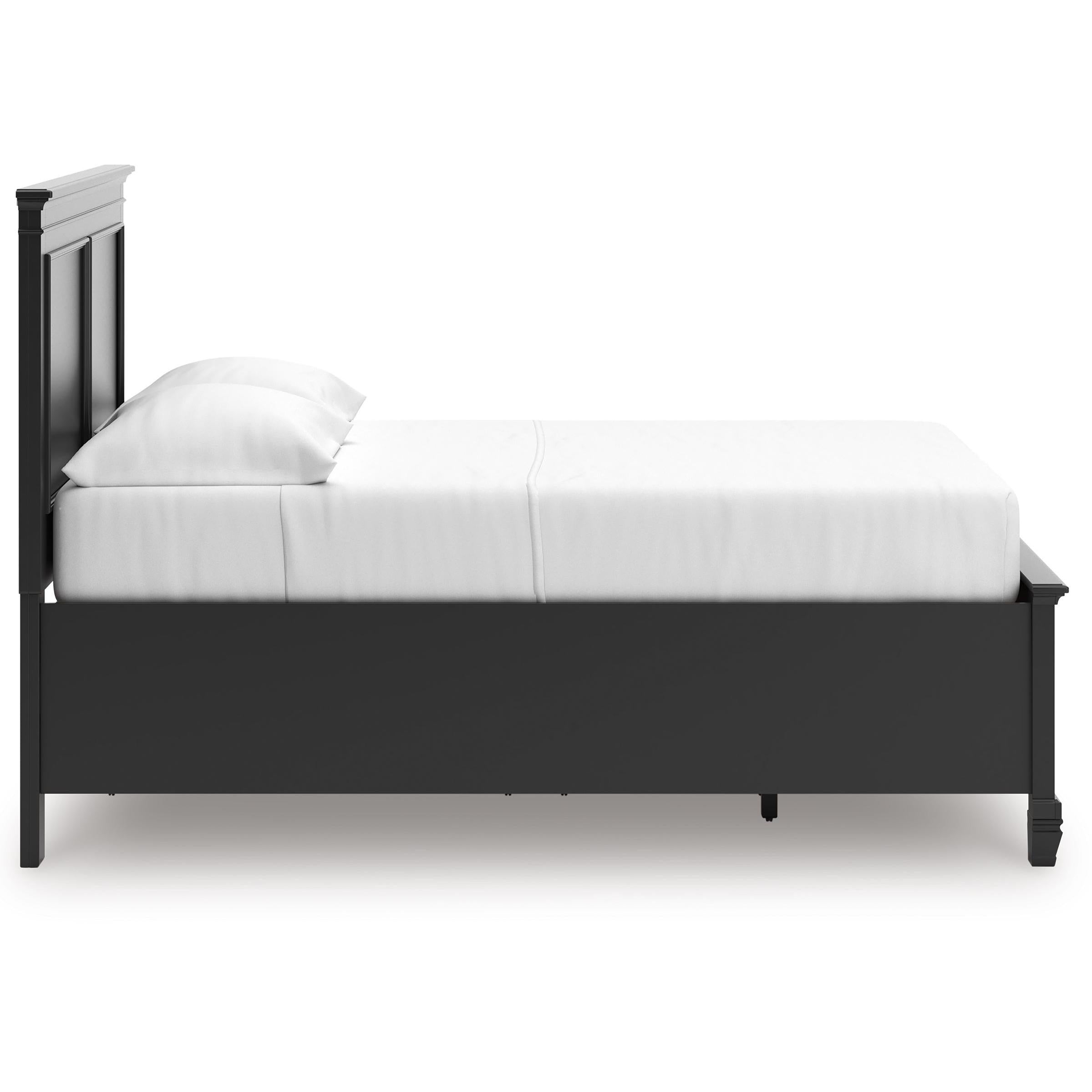  Size_Full --  Lanolee B687B22 Full Panel Storage Bed IMAGE 4