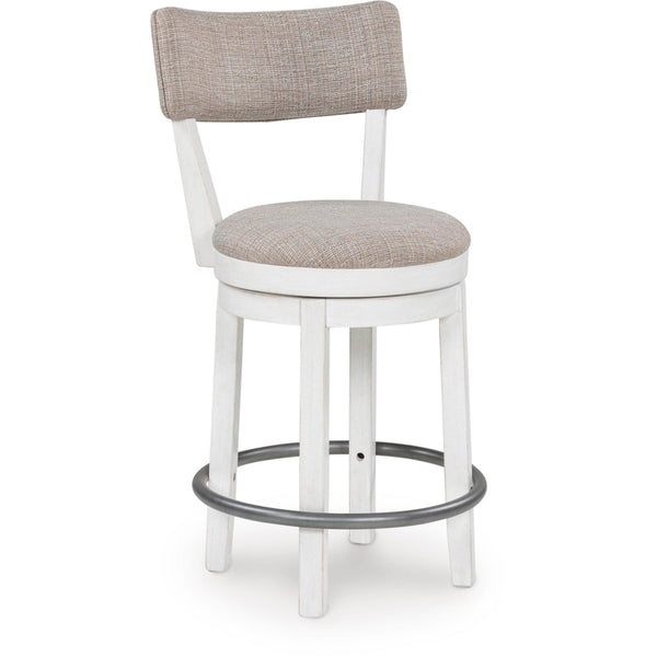 Signature Design by Ashley Robbinsdale D642-224 Upholstered Swivel Barstool