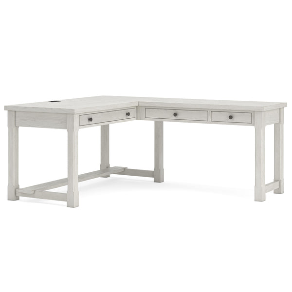 Signature Design by Ashley Robbinsdale H742H1 L-Shaped Home Office Desk