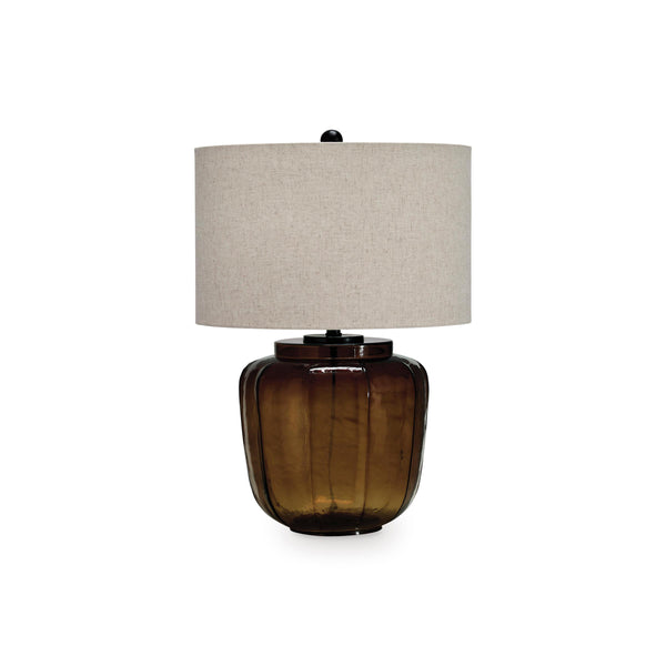 Signature Design by Ashley Bainmore L430914 Glass Table Lamp