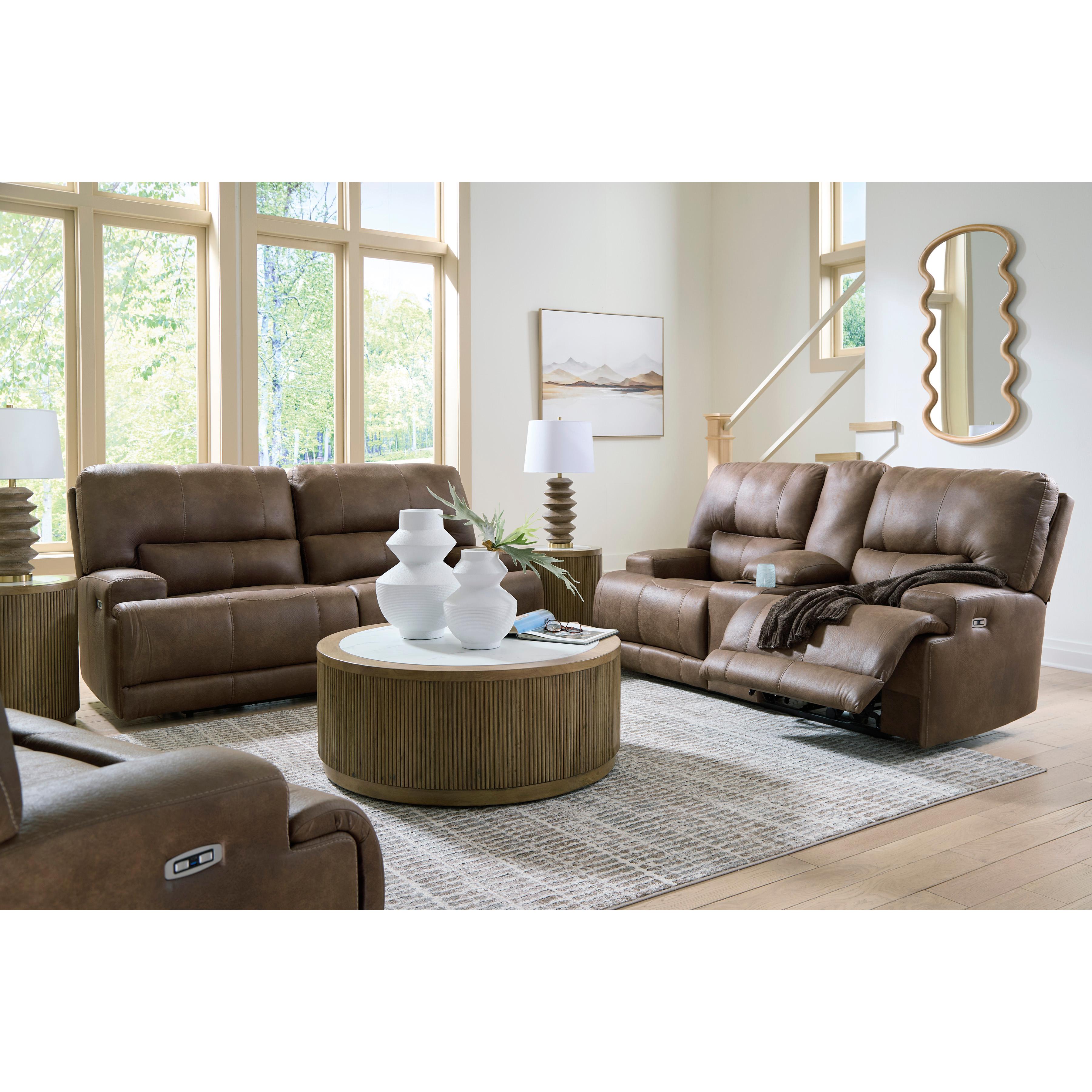  Signature Design by Ashley Beckley Place PC9180247 2 Seat Power Reclining Sofa with Adjustable Headrest IMAGE 18