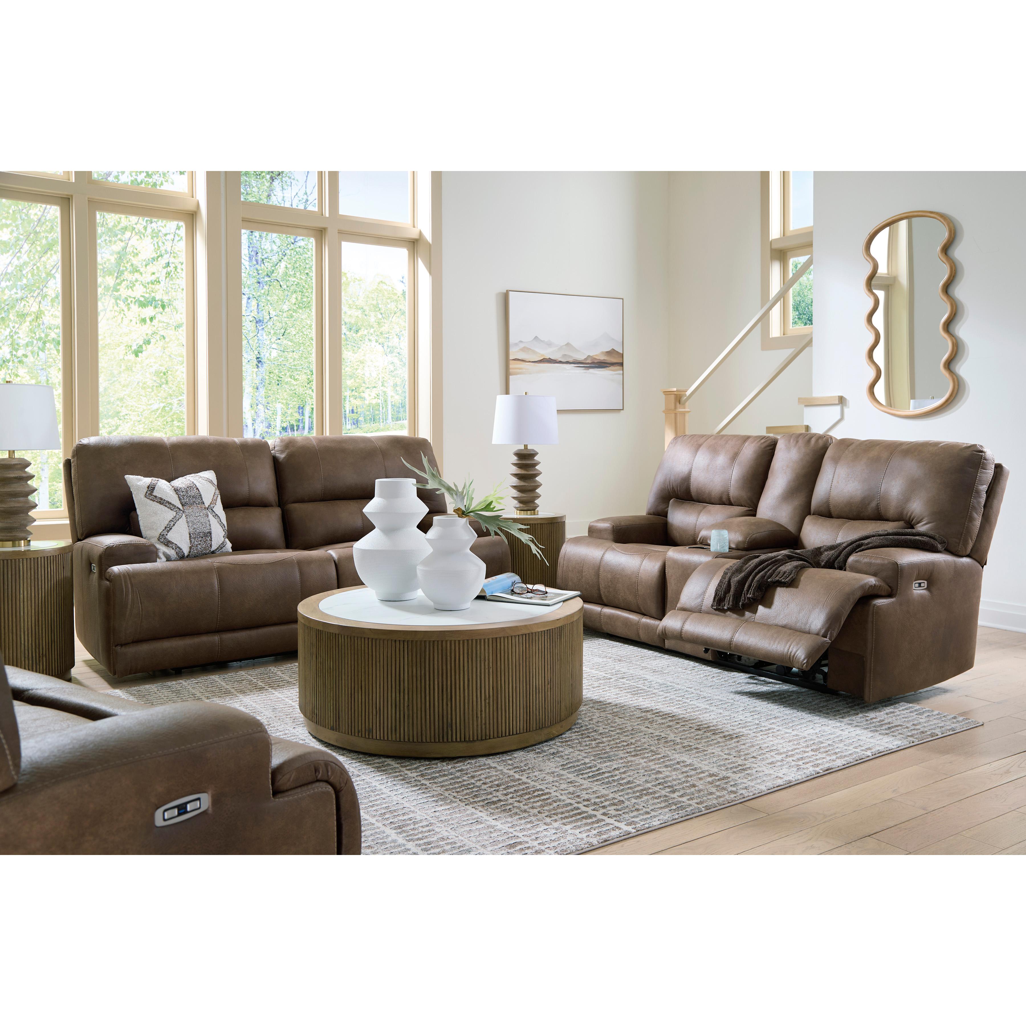  Signature Design by Ashley Beckley Place PC9180282 Power Recliner with Adjustable Headrest IMAGE 10