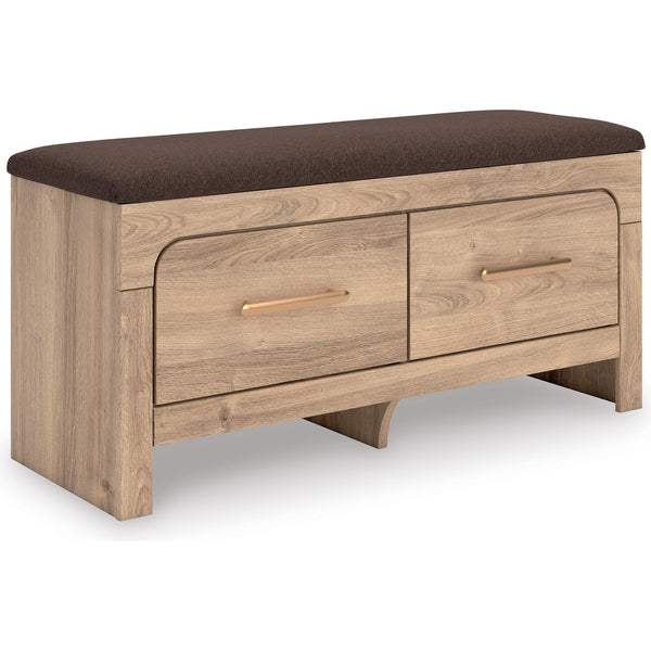 Signature Design by Ashley Kinlanni PCB1360-09 Bedroom Upholstered Storage Bench