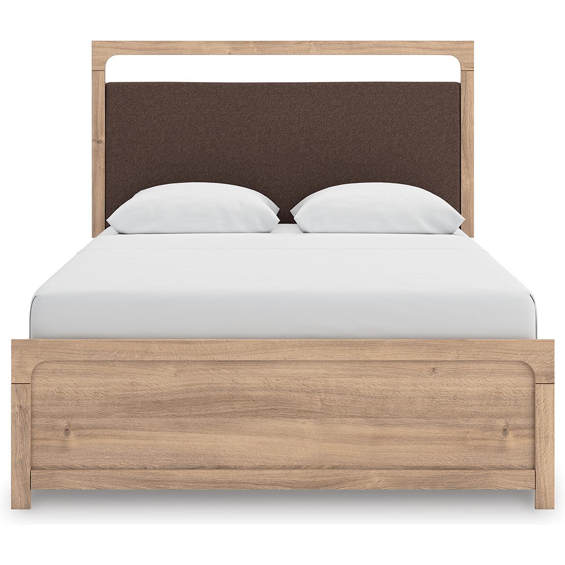  Size_Queen --  Signature Design by Ashley Kinlanni Upholstered Platform Bed IMAGE 3