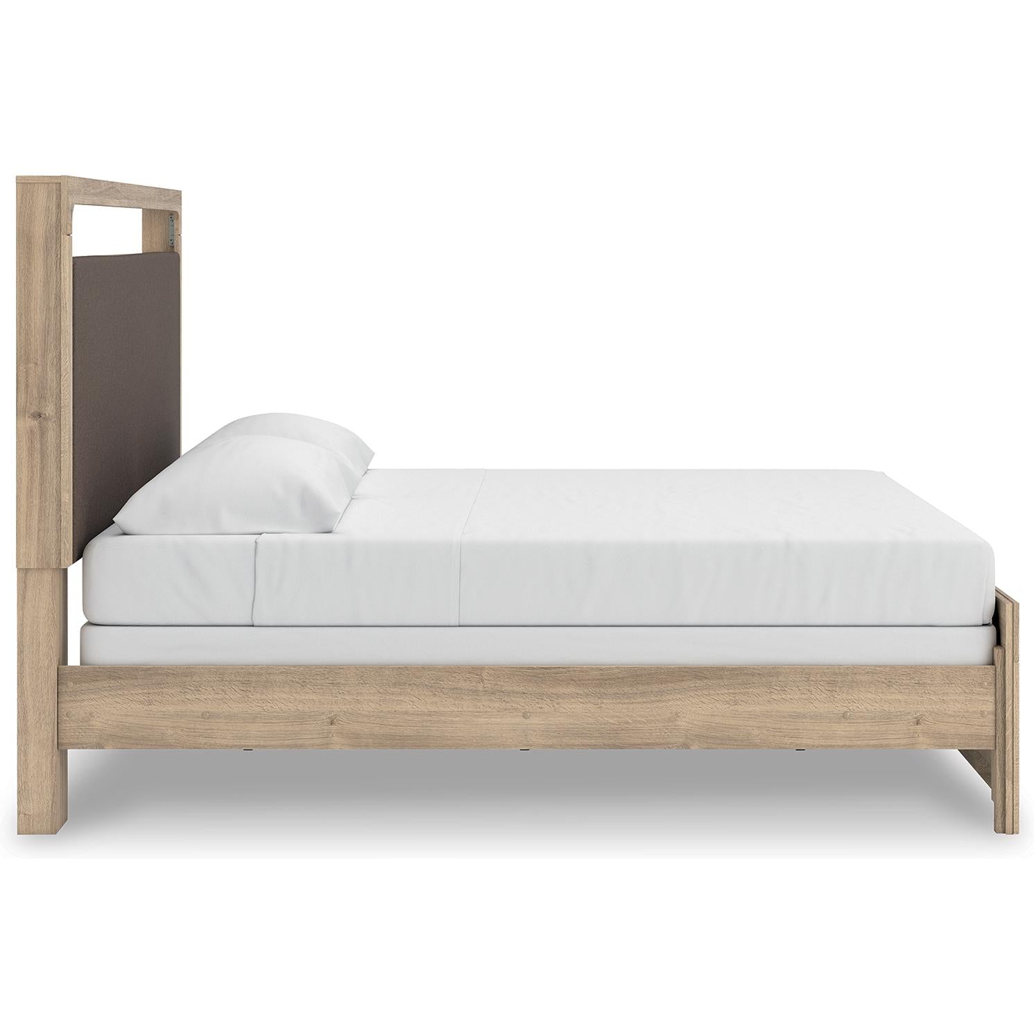  Size_King --  Kinlanni PCB1360B15 King Upholstered Panel Bed IMAGE 5