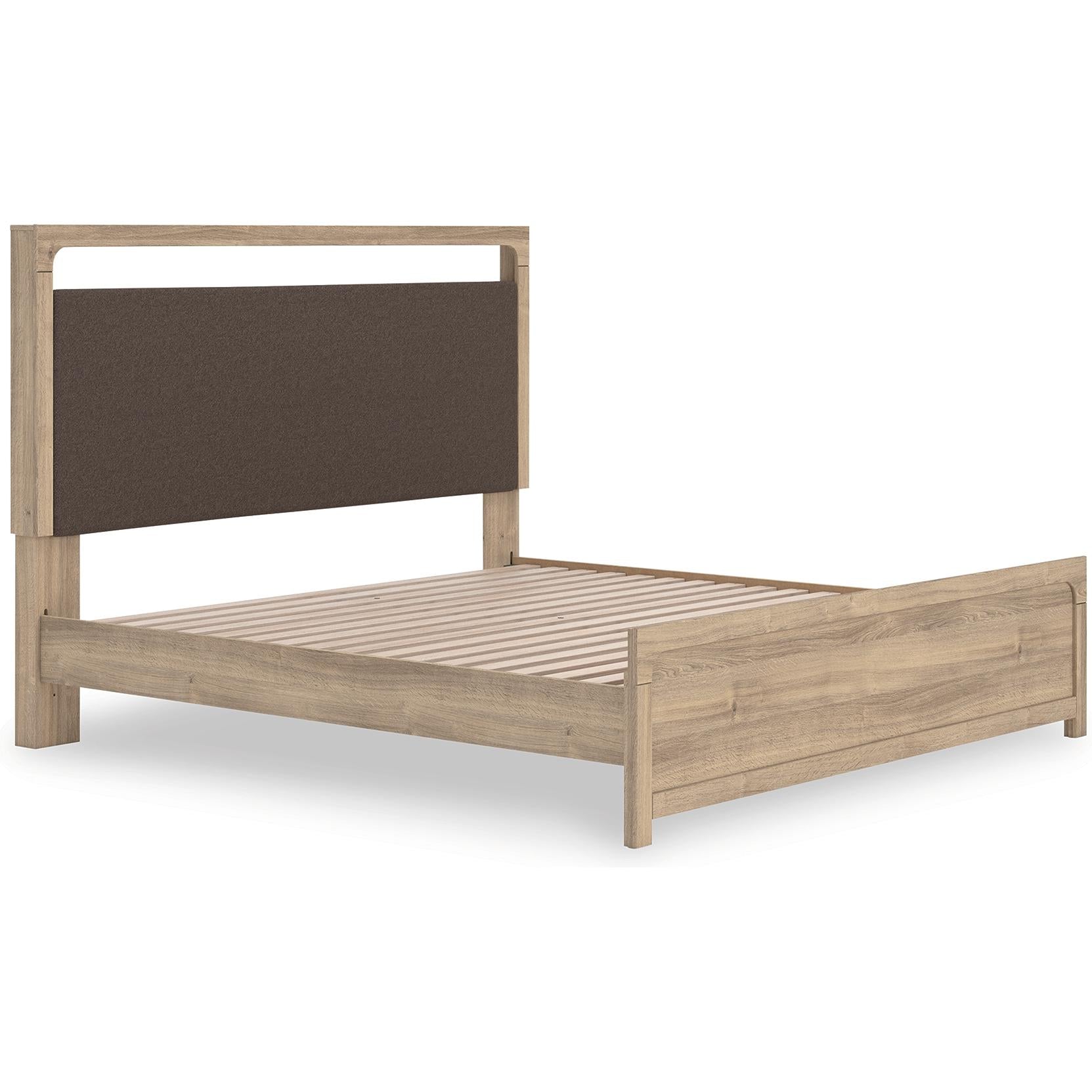  Size_King --  Kinlanni PCB1360B16 King Upholstered Platform Bed IMAGE 2