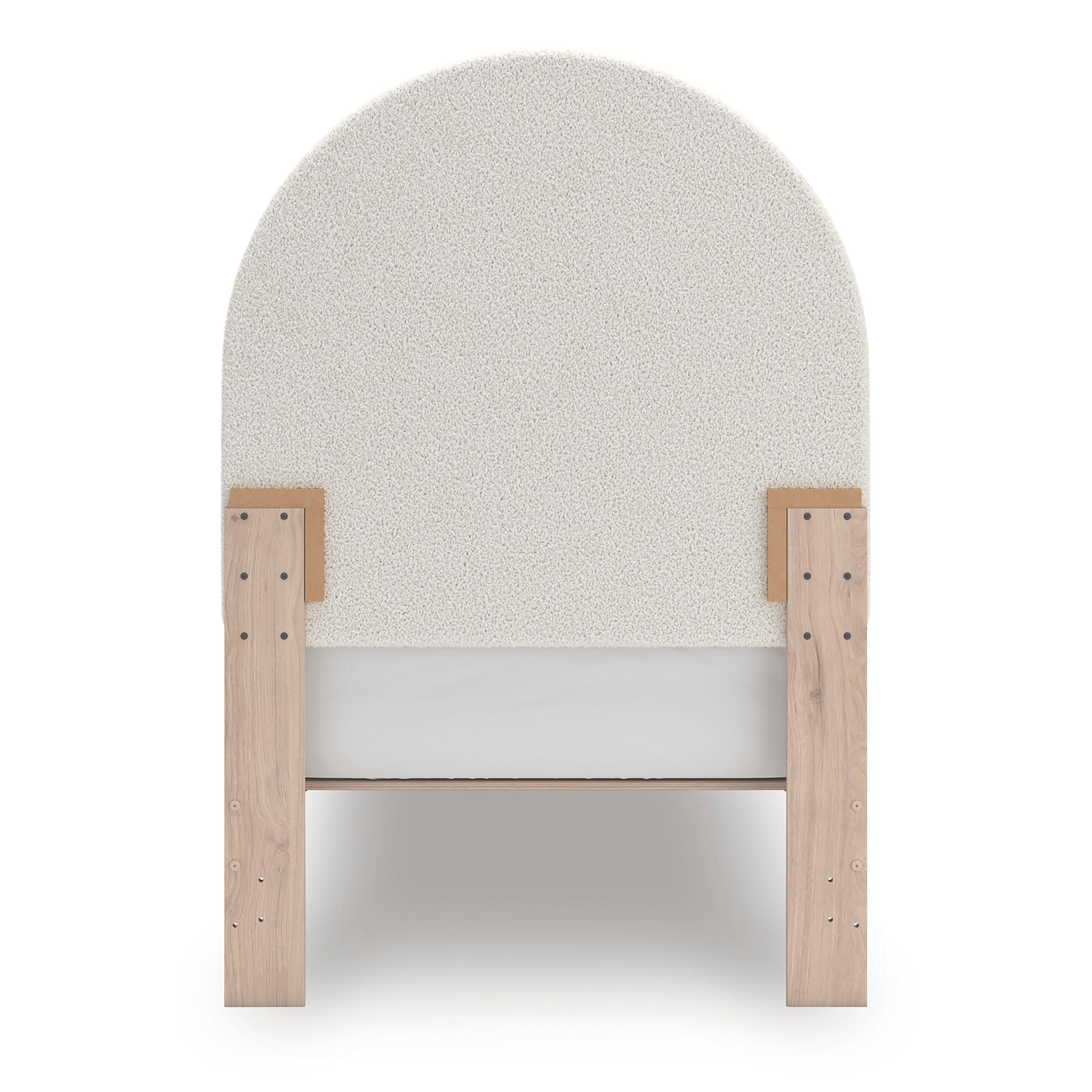  Size_Twin --  Signature Design by Ashley Arloster Upholstered Panel Bed IMAGE 5