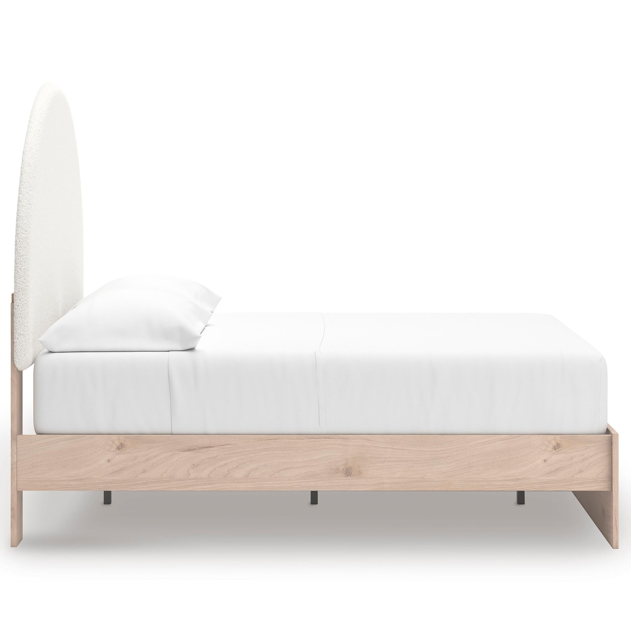  Size_Full --  Arloster PCB1566B3 Full Upholstered Panel Bed IMAGE 3