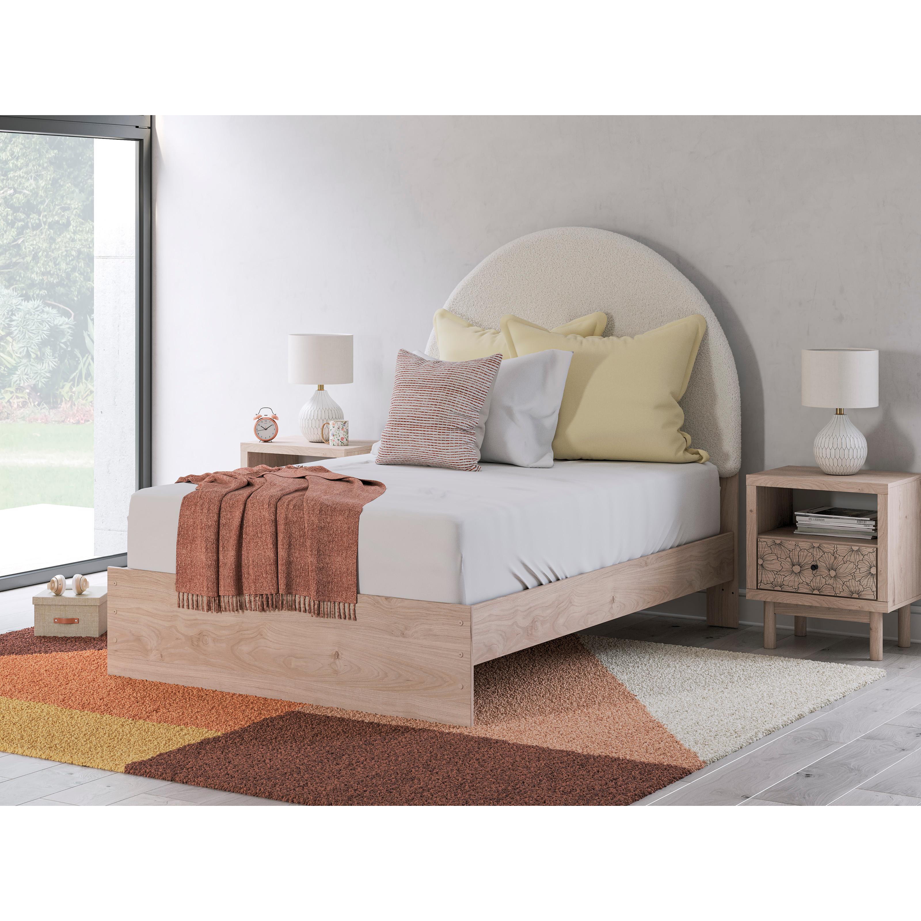  Size_Full --  Arloster PCB1566B3 Full Upholstered Panel Bed IMAGE 6