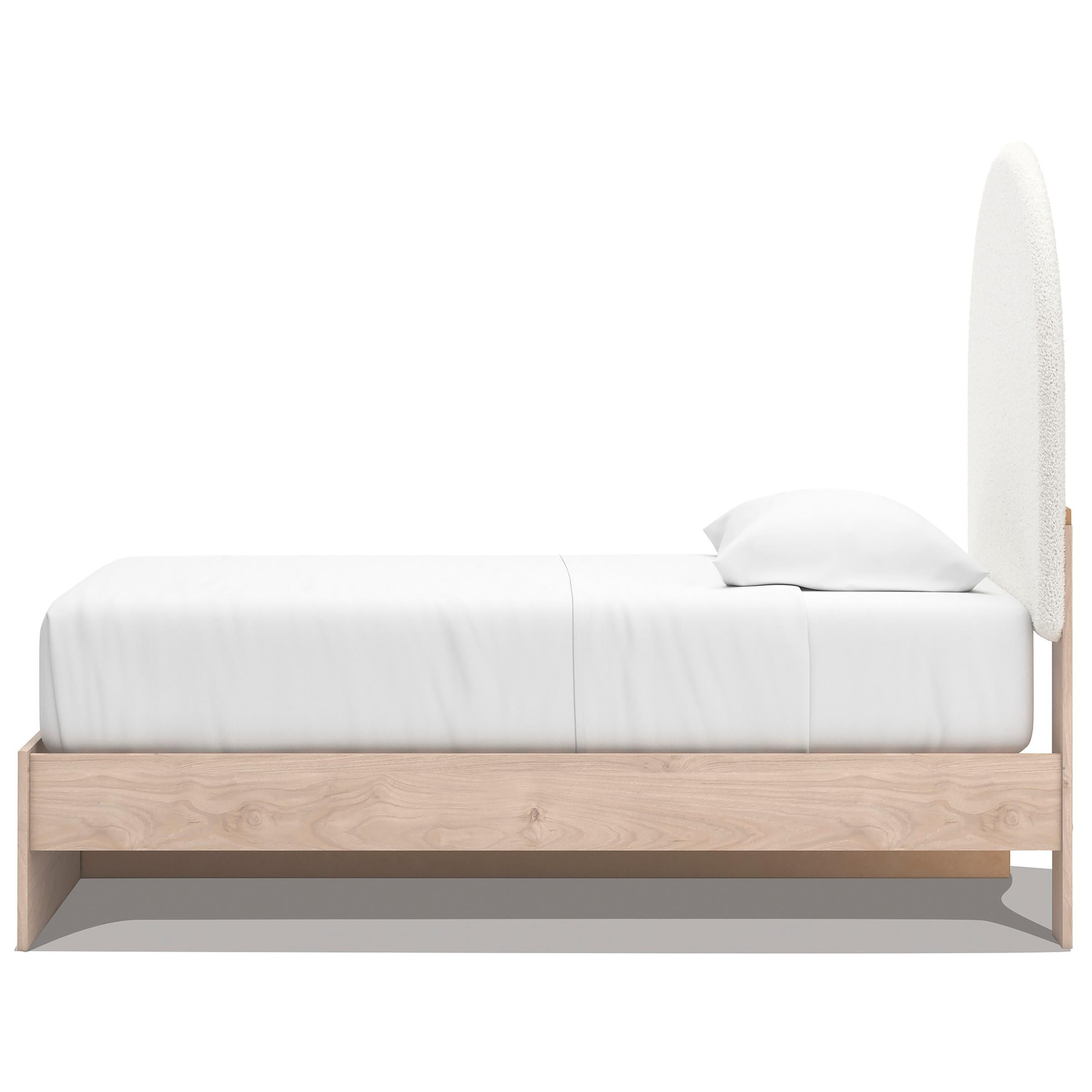  Size_Twin --  Signature Design by Ashley Arloster Upholstered Panel Bed with Storage IMAGE 5