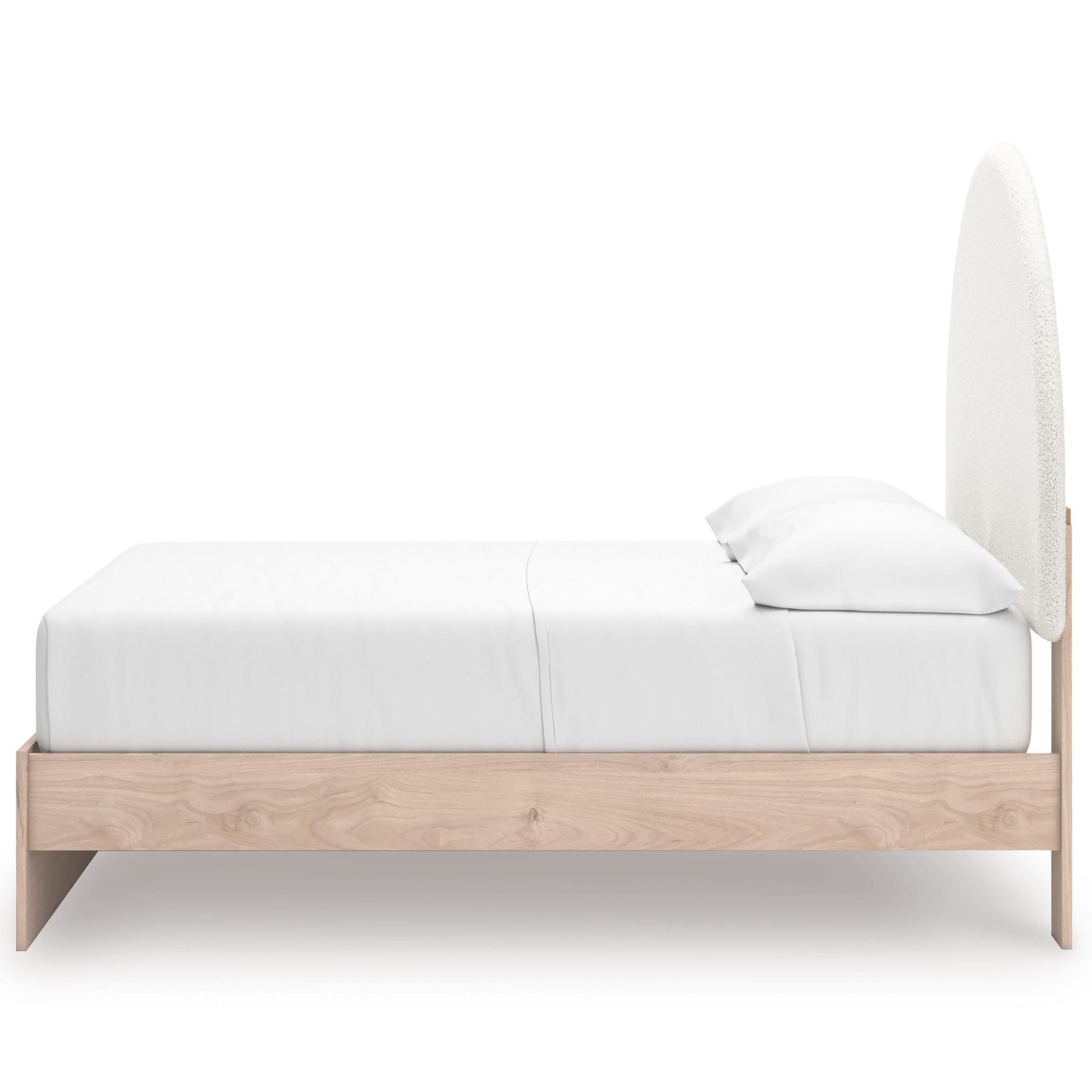  Size_Full --  Arloster PCB1566B5 Full Upholstered Panel Bed with Storage IMAGE 5