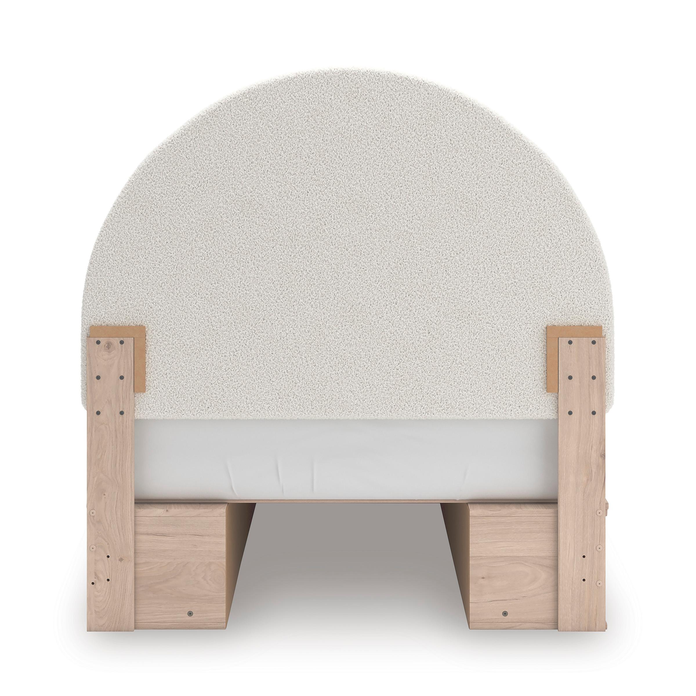  Size_Full --  Arloster PCB1566B7 Full Upholstered Panel Bed with Storage IMAGE 5