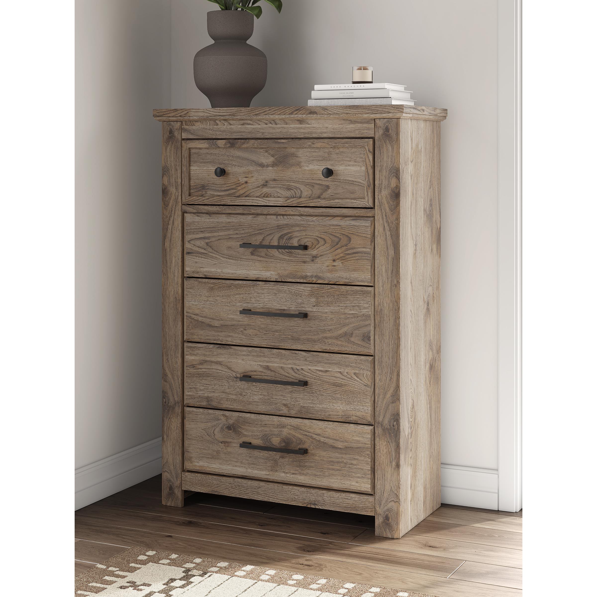  Signature Design by Ashley Rusticott PCB2260-46 Five Drawer Chest IMAGE 7