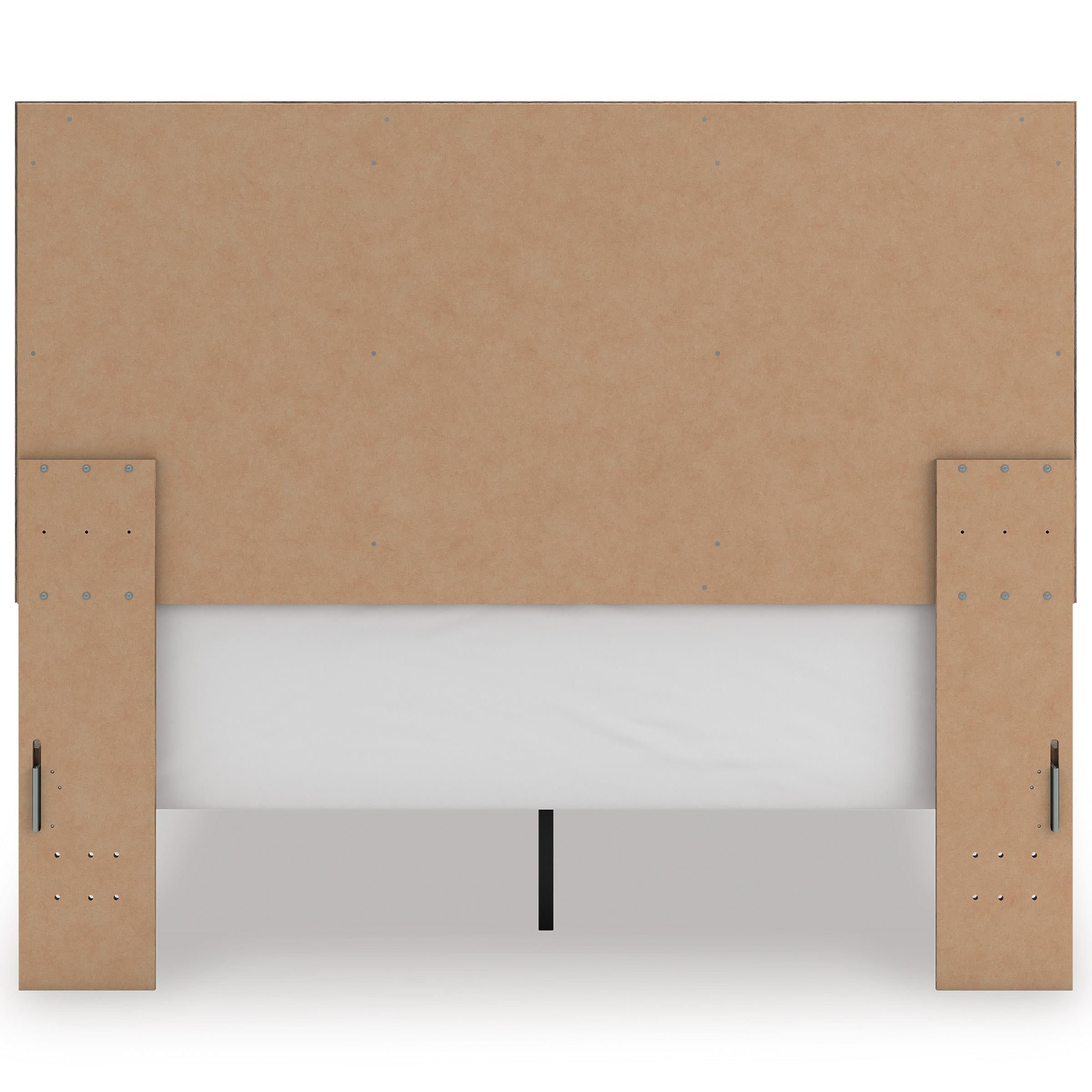  Size_Queen --  Signature Design by Ashley Rusticott Panel Bed IMAGE 4