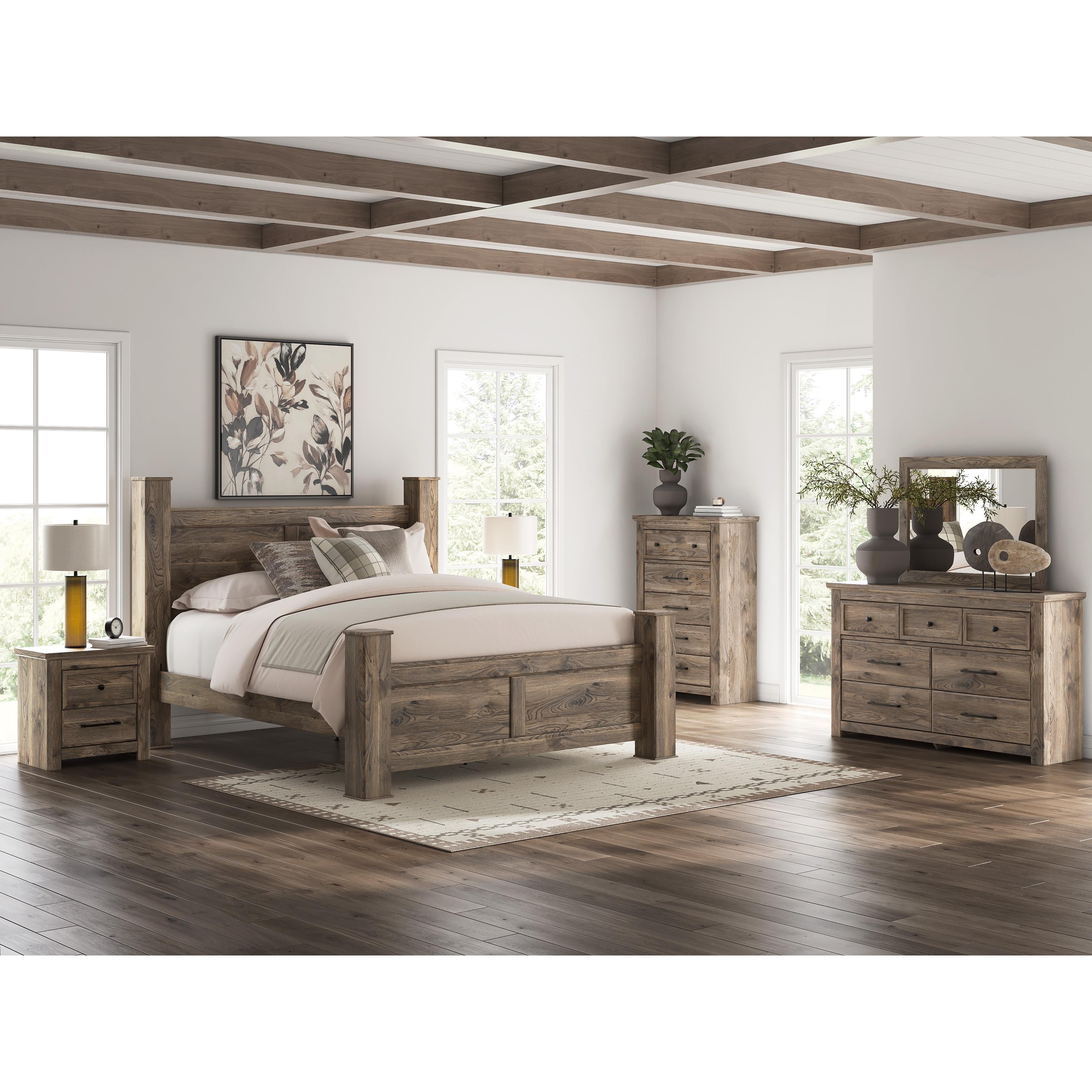  Size_King --  Rusticott PCB2260B7 King Poster Bed IMAGE 8