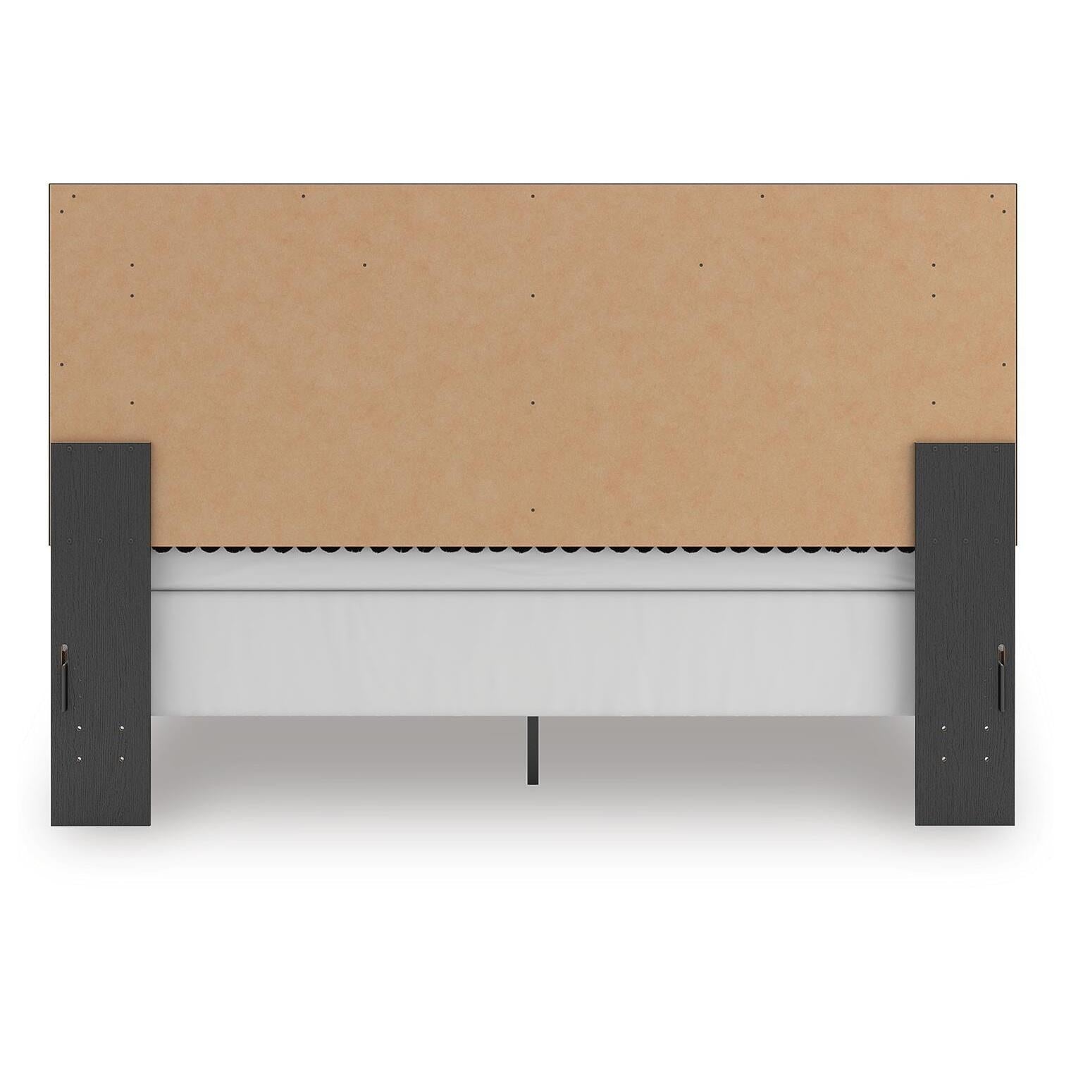  Size_King --  Zuraleus PCB3380B12 King Upholstered Panel Bed IMAGE 4