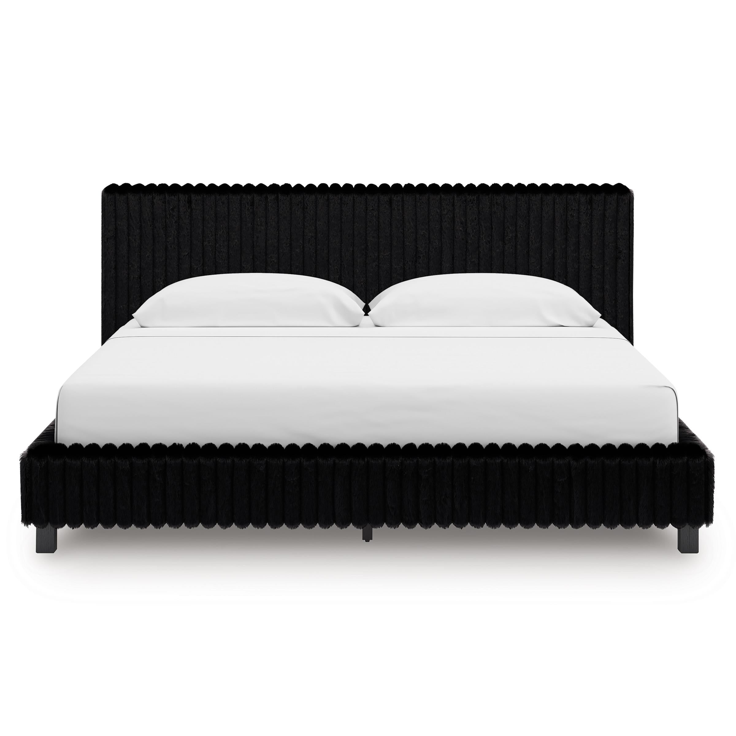  Size_King --  Zuraleus PCB3380B13 King Upholstered Bed IMAGE 2