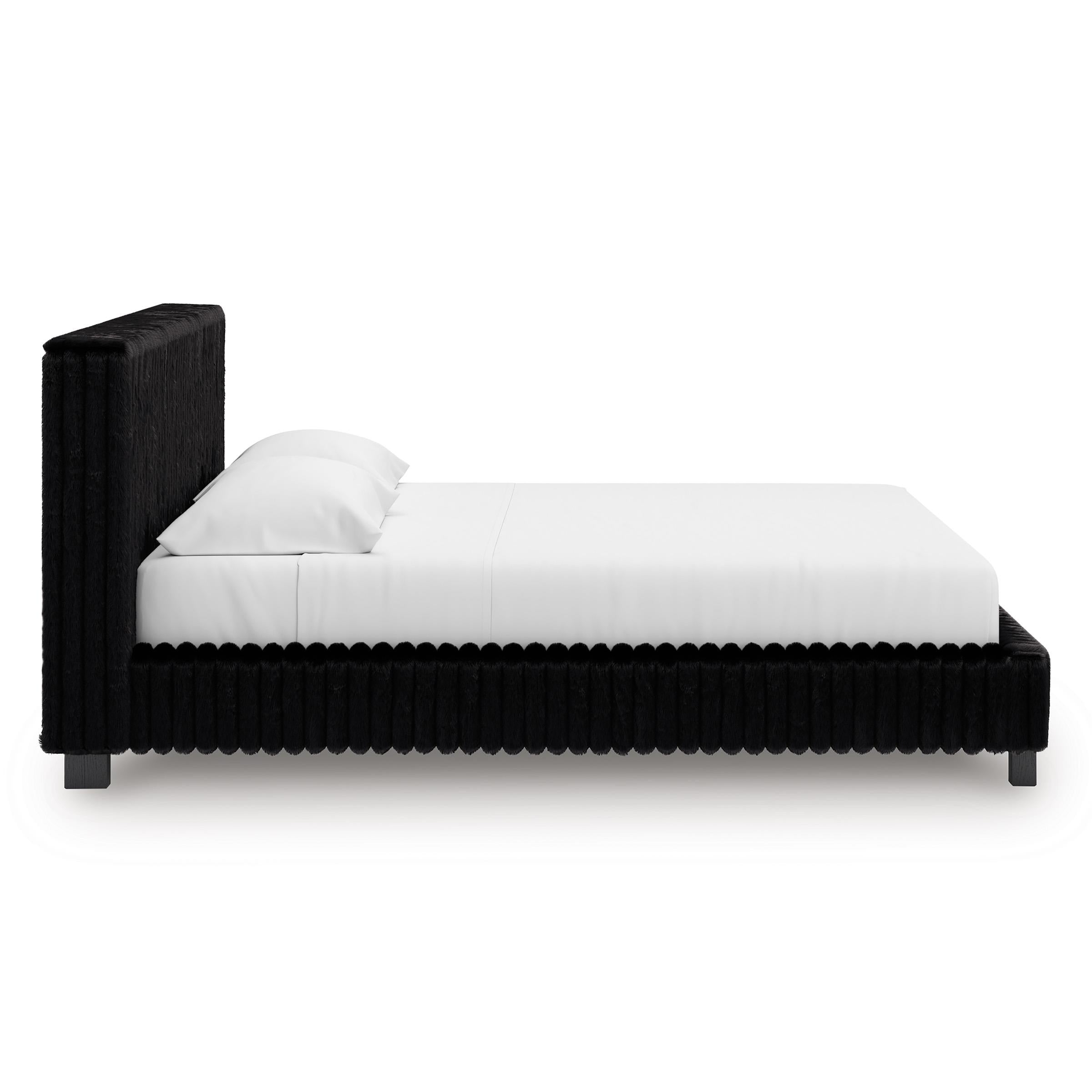  Size_King --  Zuraleus PCB3380B13 King Upholstered Bed IMAGE 3