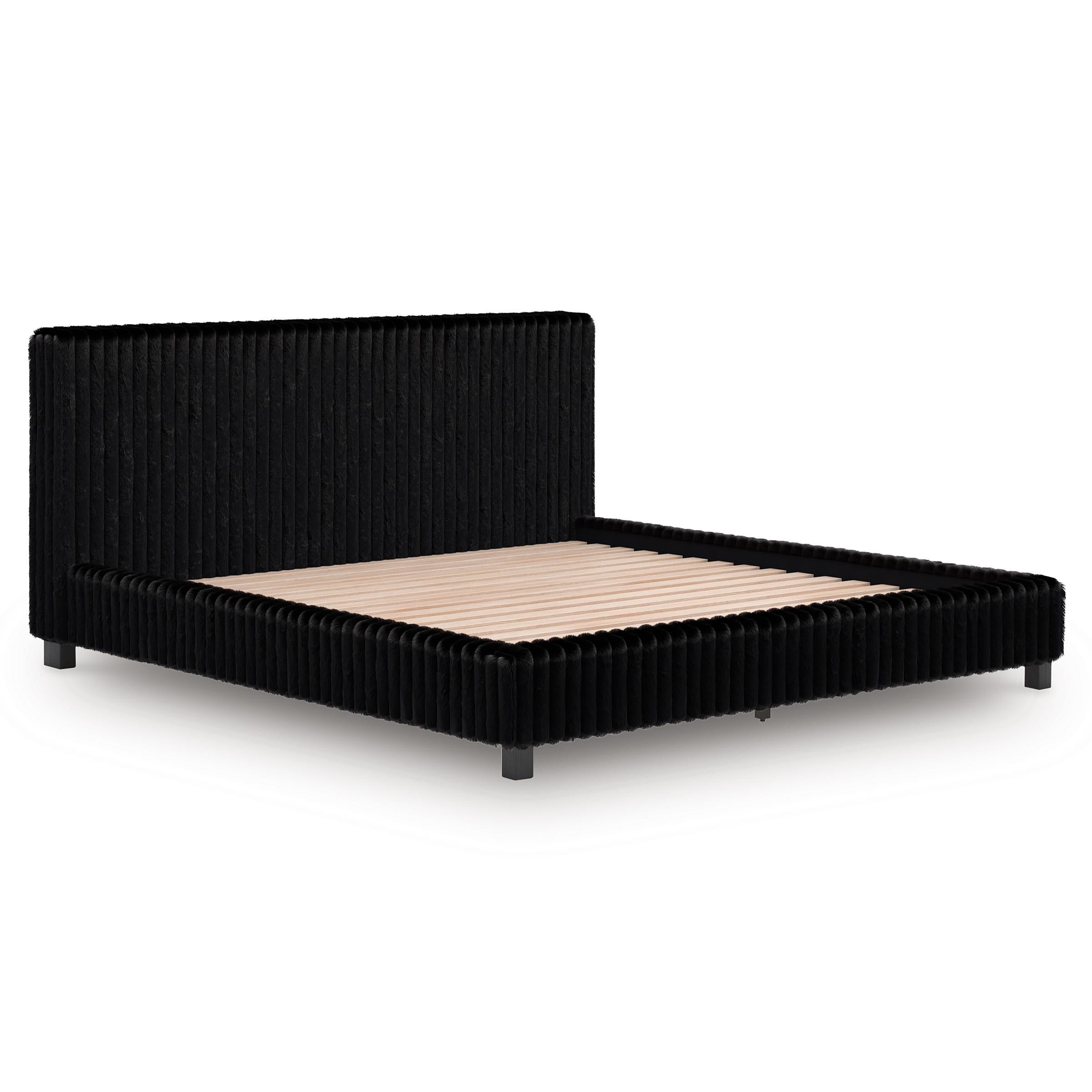  Size_King --  Zuraleus PCB3380B13 King Upholstered Bed IMAGE 5