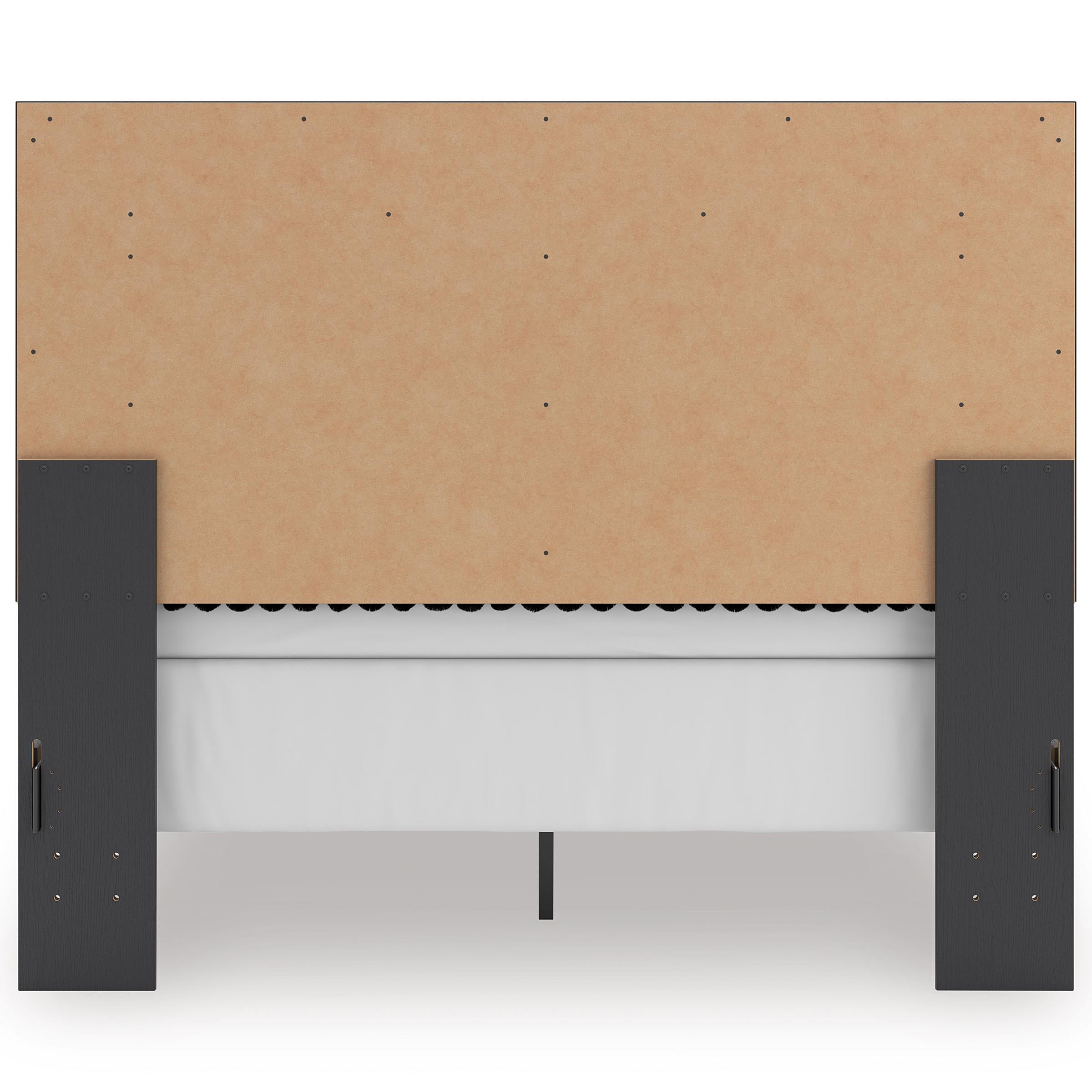  Size_Queen --  Signature Design by Ashley Zuraleus Upholstered Panel Bed IMAGE 4