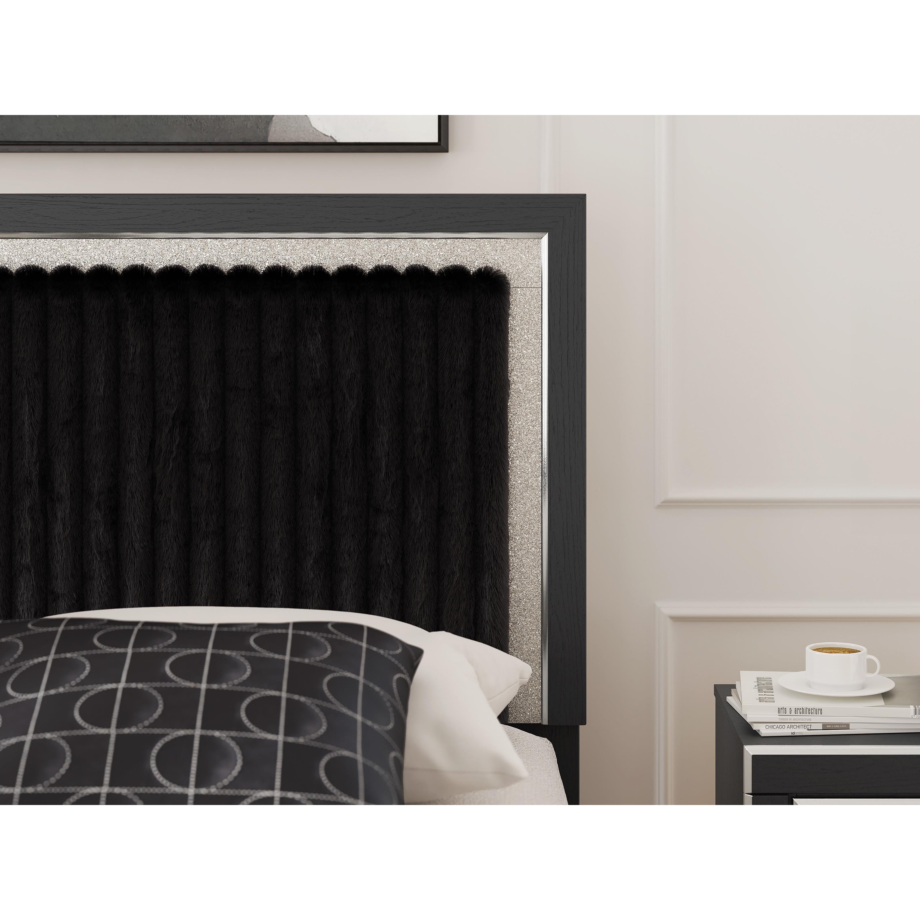  Size_Queen --  Signature Design by Ashley Zuraleus Upholstered Panel Bed IMAGE 7