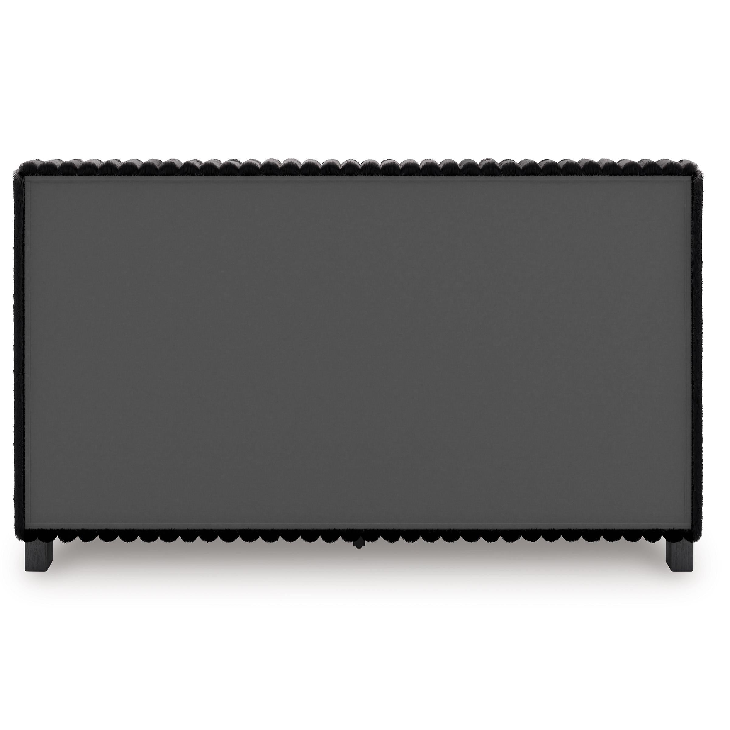  Size_Queen --  Signature Design by Ashley Zuraleus Upholstered Platform Bed IMAGE 4