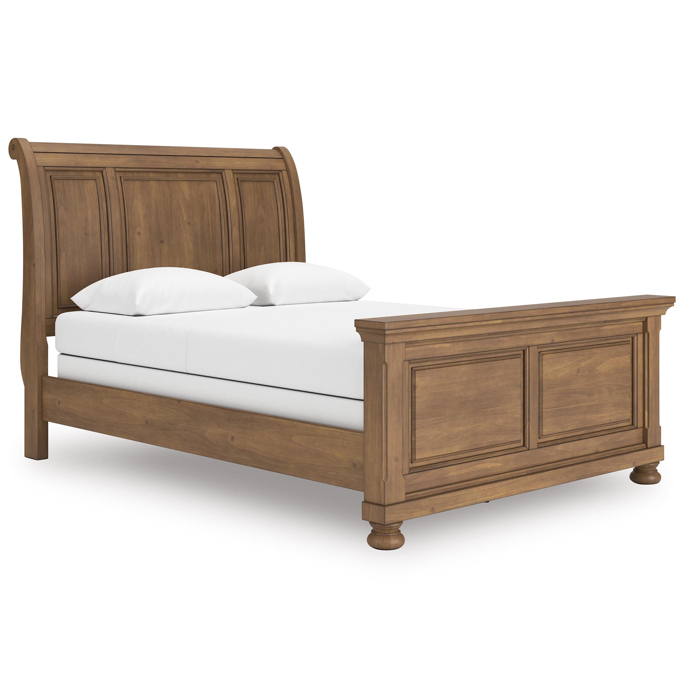  Size_Queen --  Signature Design by Ashley Feddinger Sleigh Bed IMAGE 1