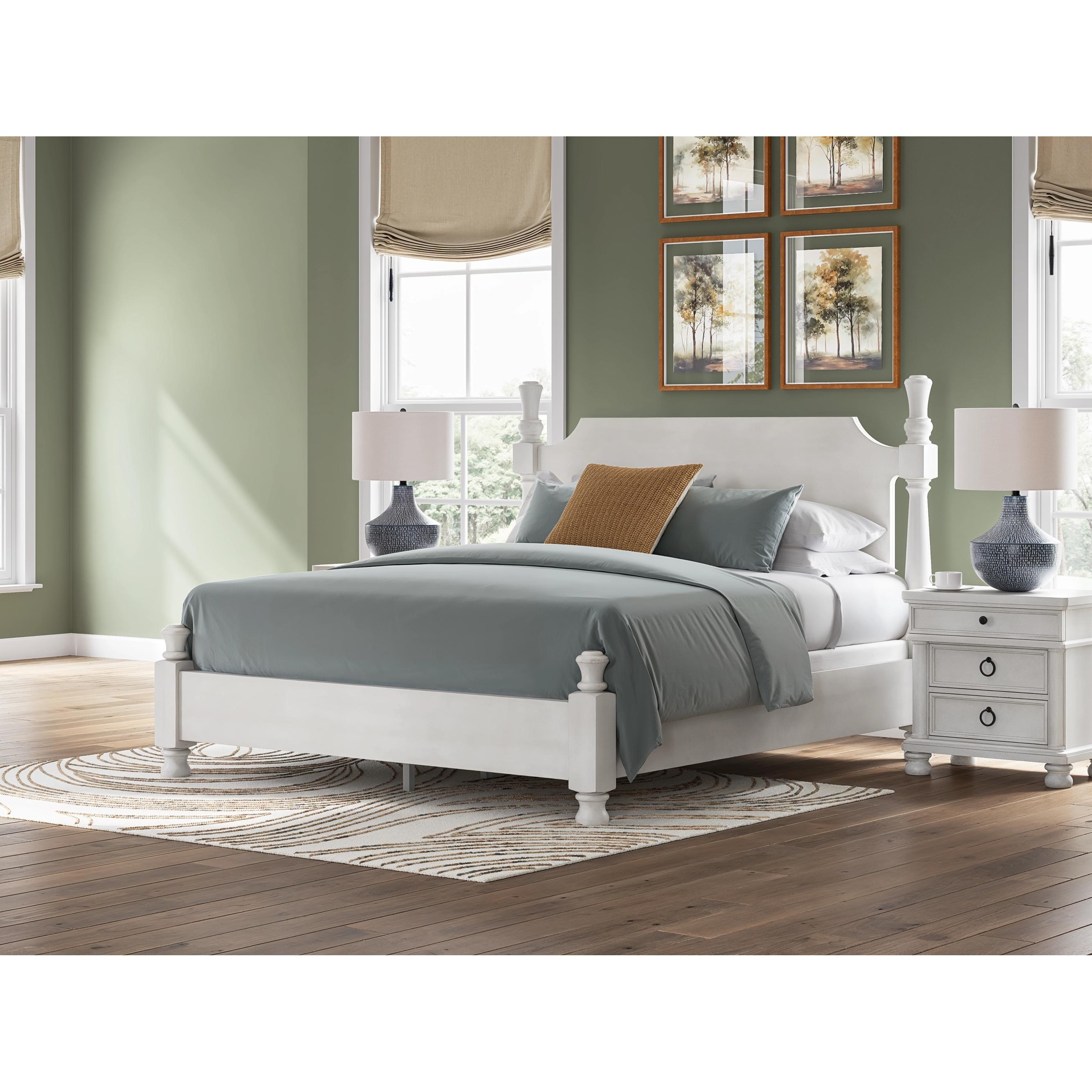  Size_King --  Rowlenstown PCB823B4 King Poster Bed IMAGE 4