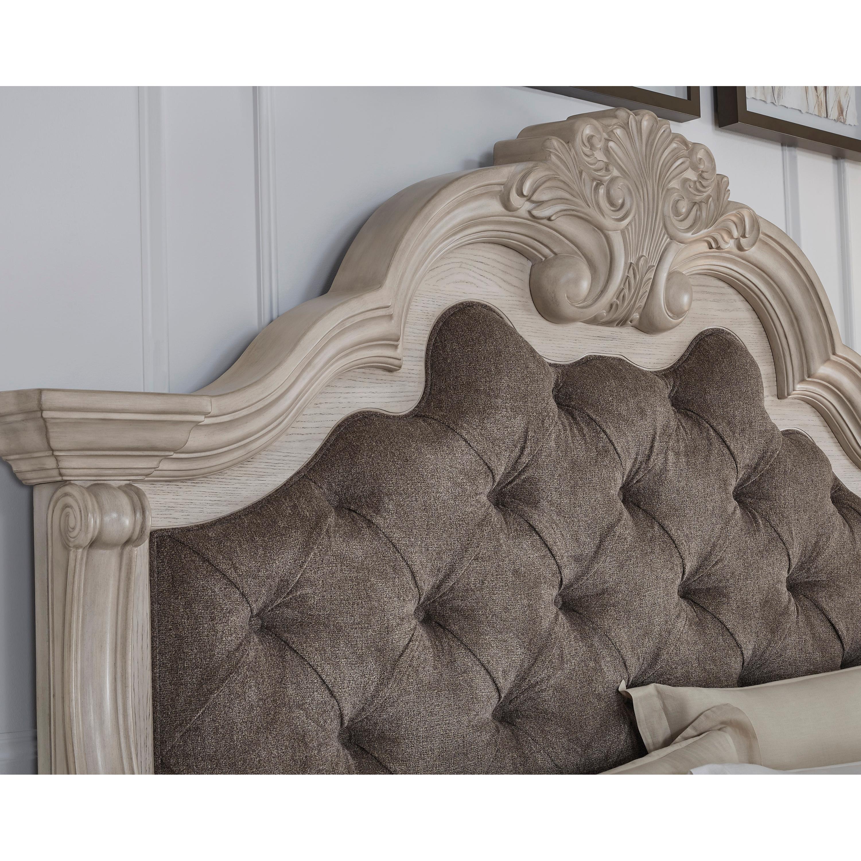  Size_California King --  Bruchandi PCB948B5 California King Upholstered Panel Bed IMAGE 6