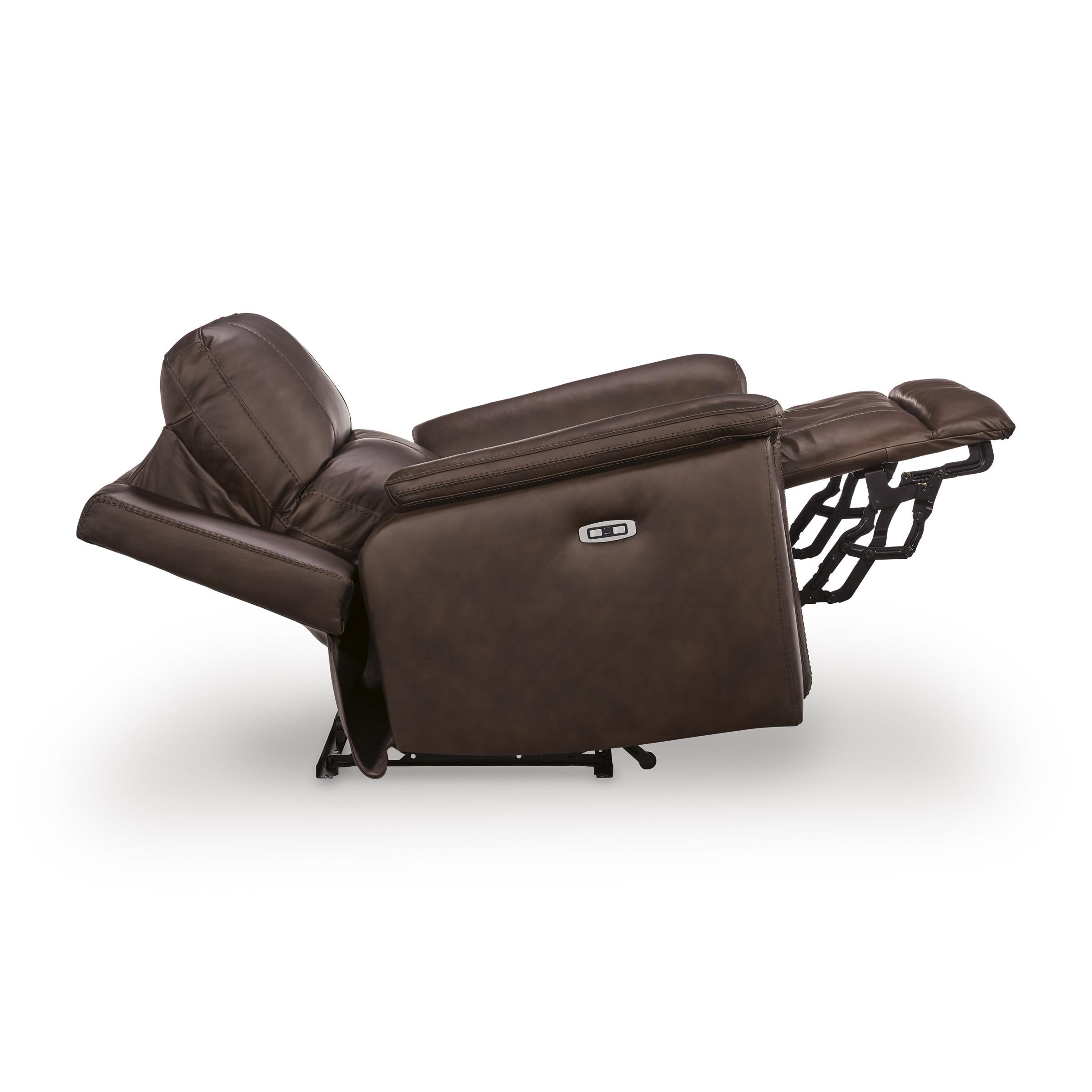  Manufacturer Color_Espresso --  Bleckley PCU1200113 Power Recliner with Adjustable Headrest IMAGE 4