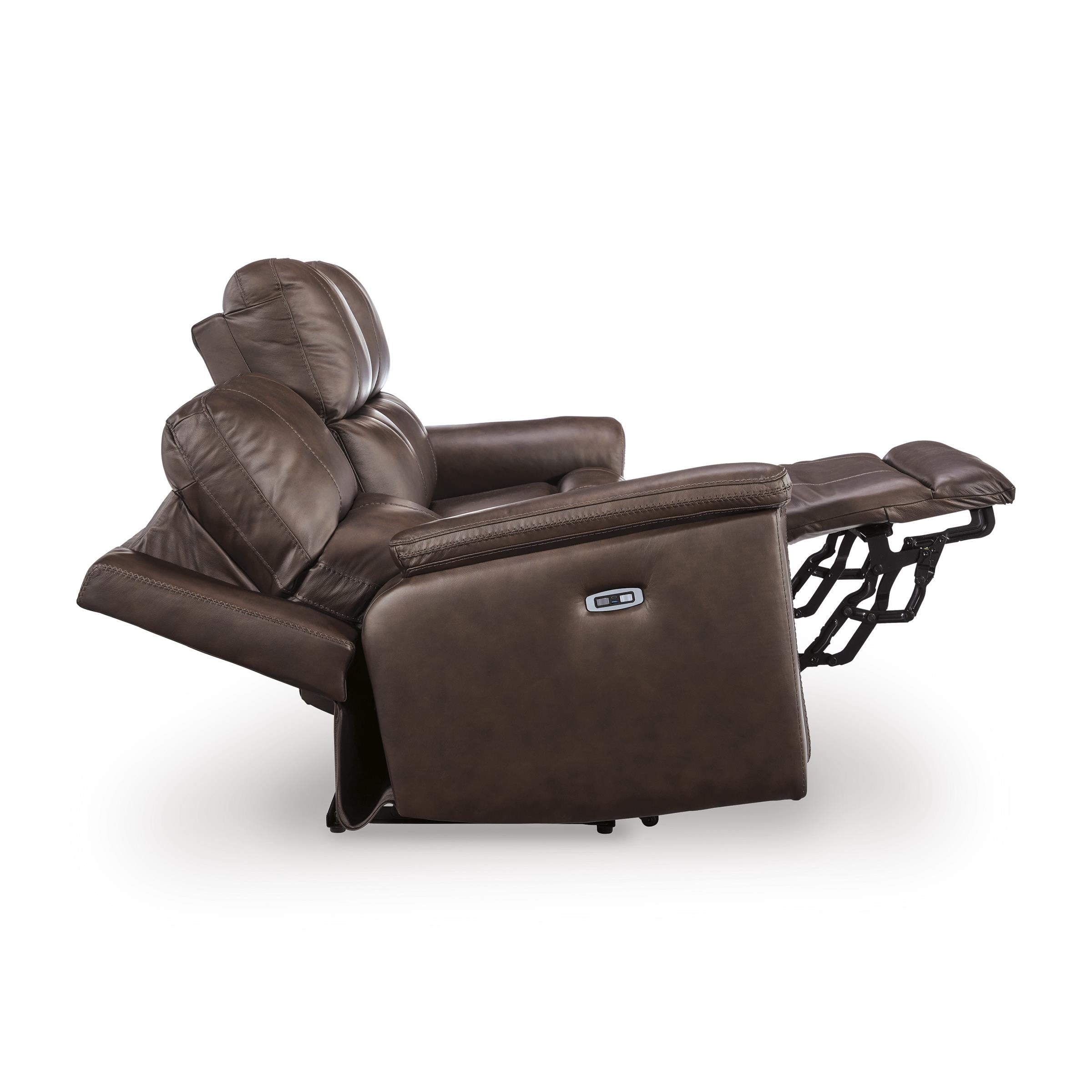  Manufacturer Color_Espresso --  Bleckley PCU1200115 Power Reclining Sofa with Adjustable Headrest IMAGE 4